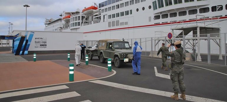 El Estado autoriza que se retome el transporte de pasajeros en ferri entre Canarias y la Península