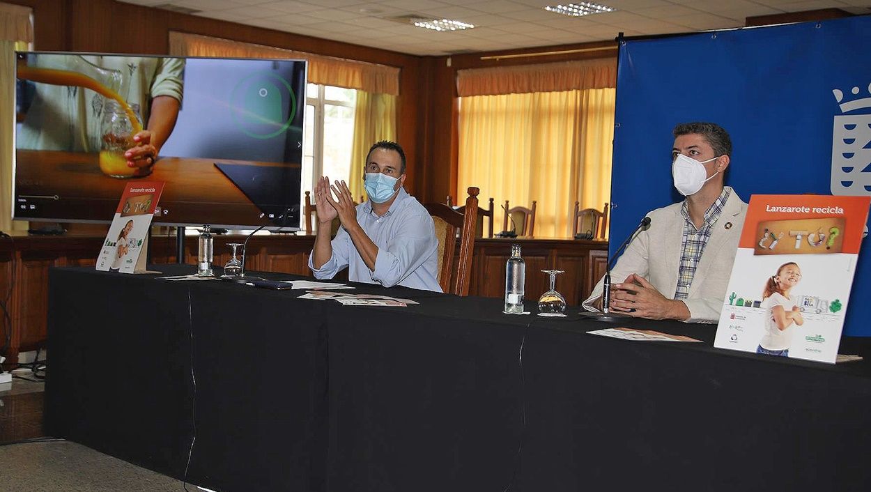 Presentación de la campaña Lanzarote Recicla