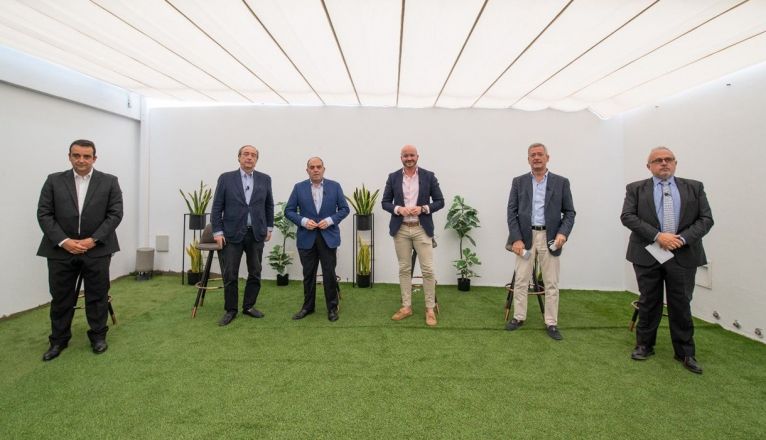 Representantes de las principales patronales nacionales, en Lanzarote