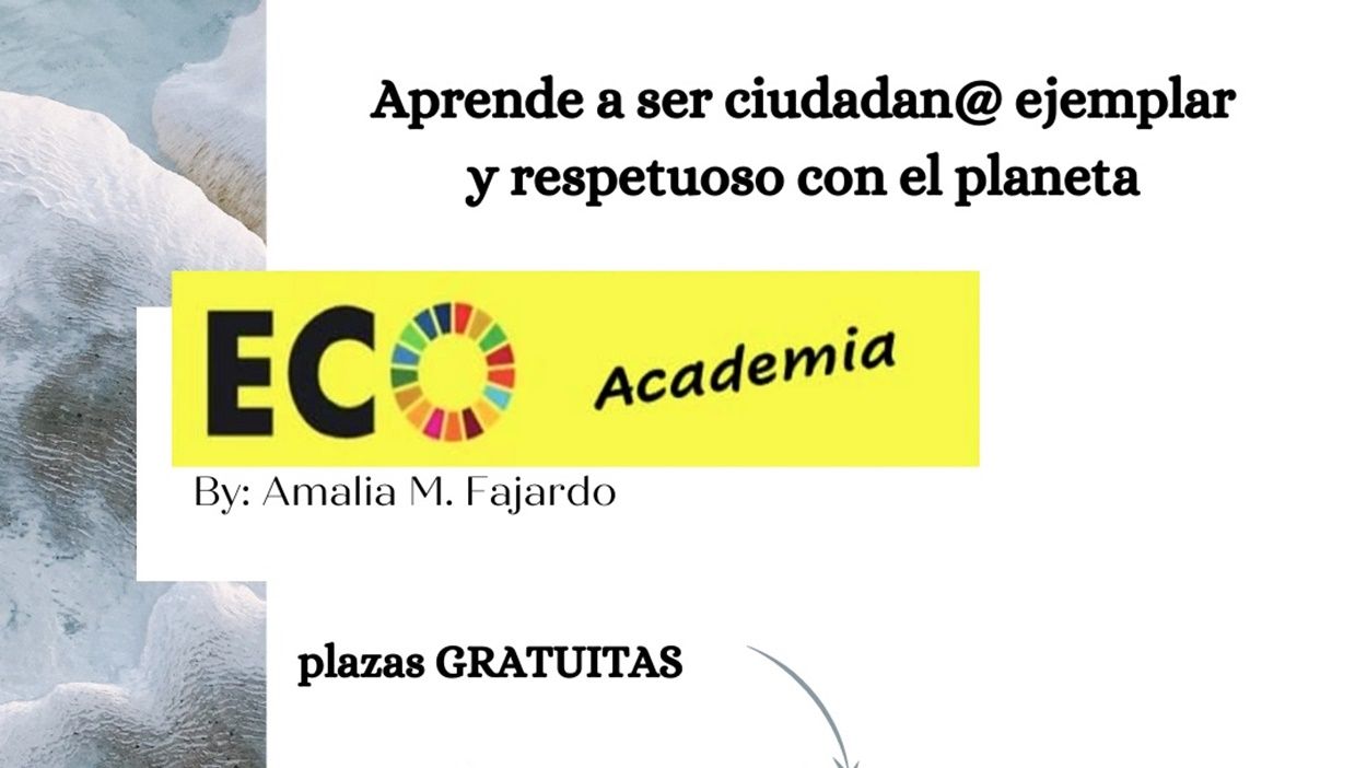 Cartel de la Eco Academia