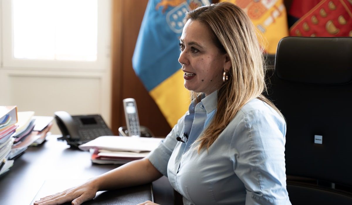 La presidenta del Cabildo de Lanzarote