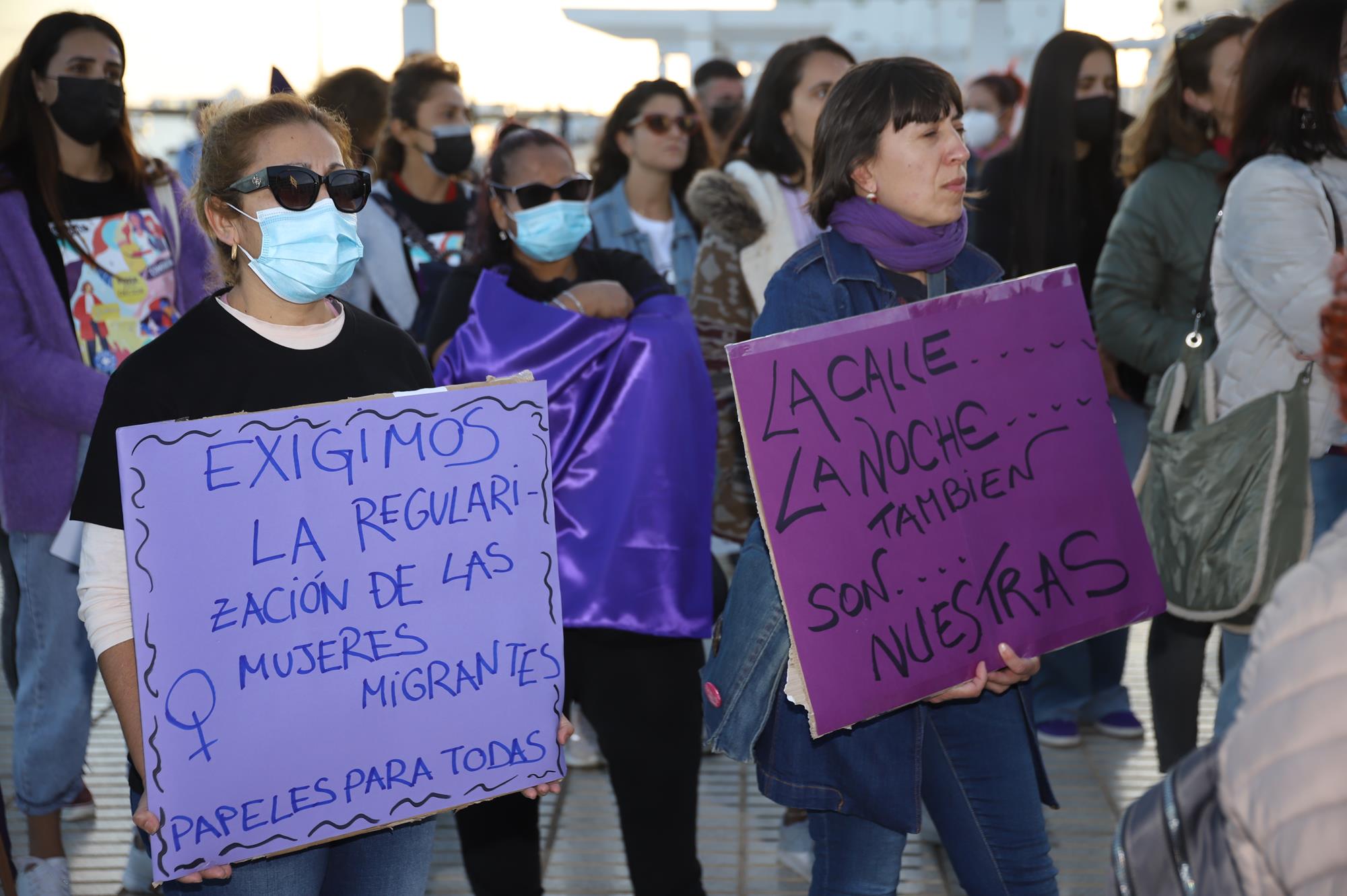 Manifestación por el 8 de marzo, 2022