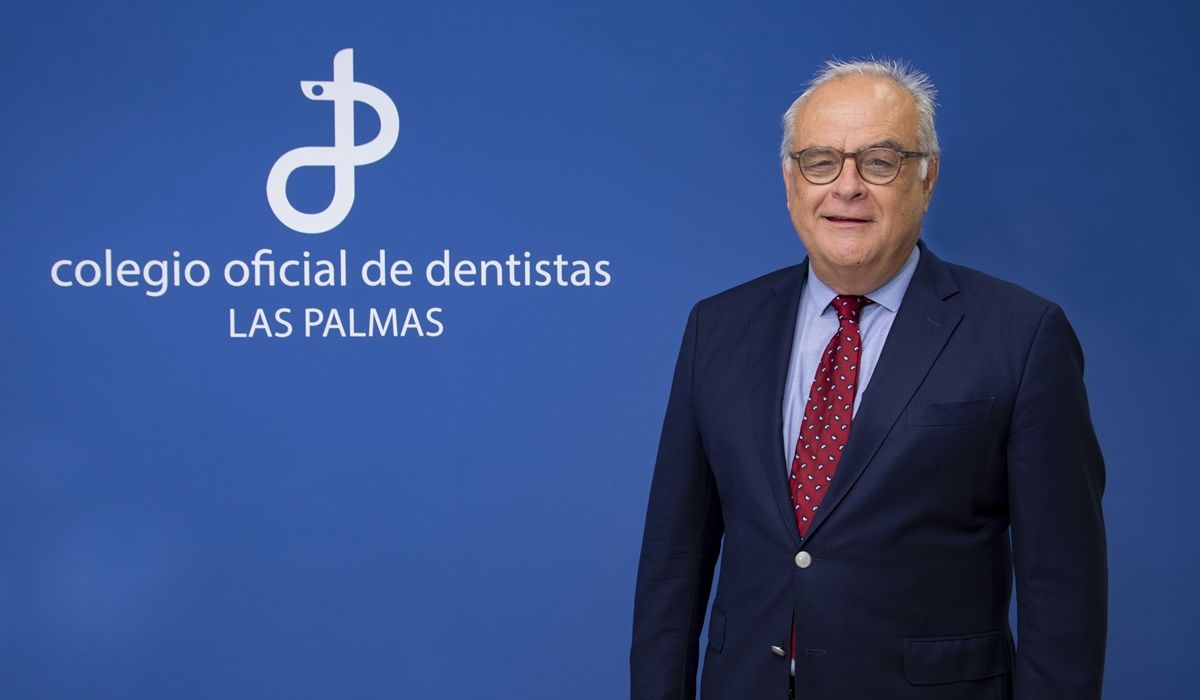 El presidente del Colegio de Dentistas de Las Palmas 2022, Francisco Cabrera Panasco