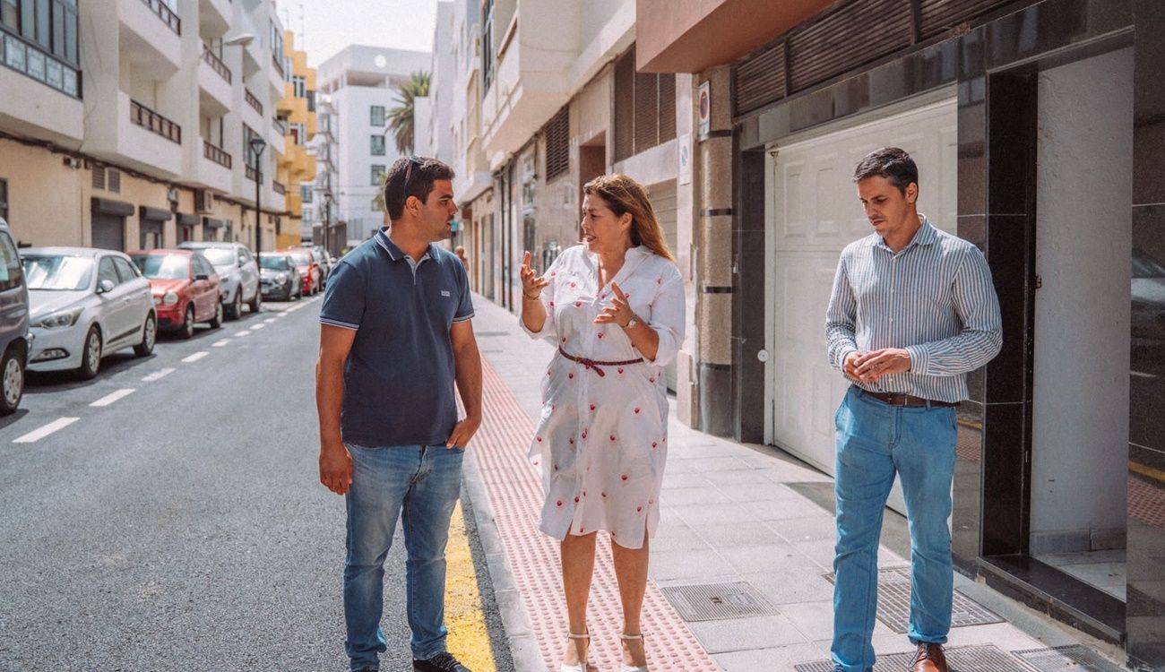 Arrecife culmina las obras de las calles El Greco y Valencia