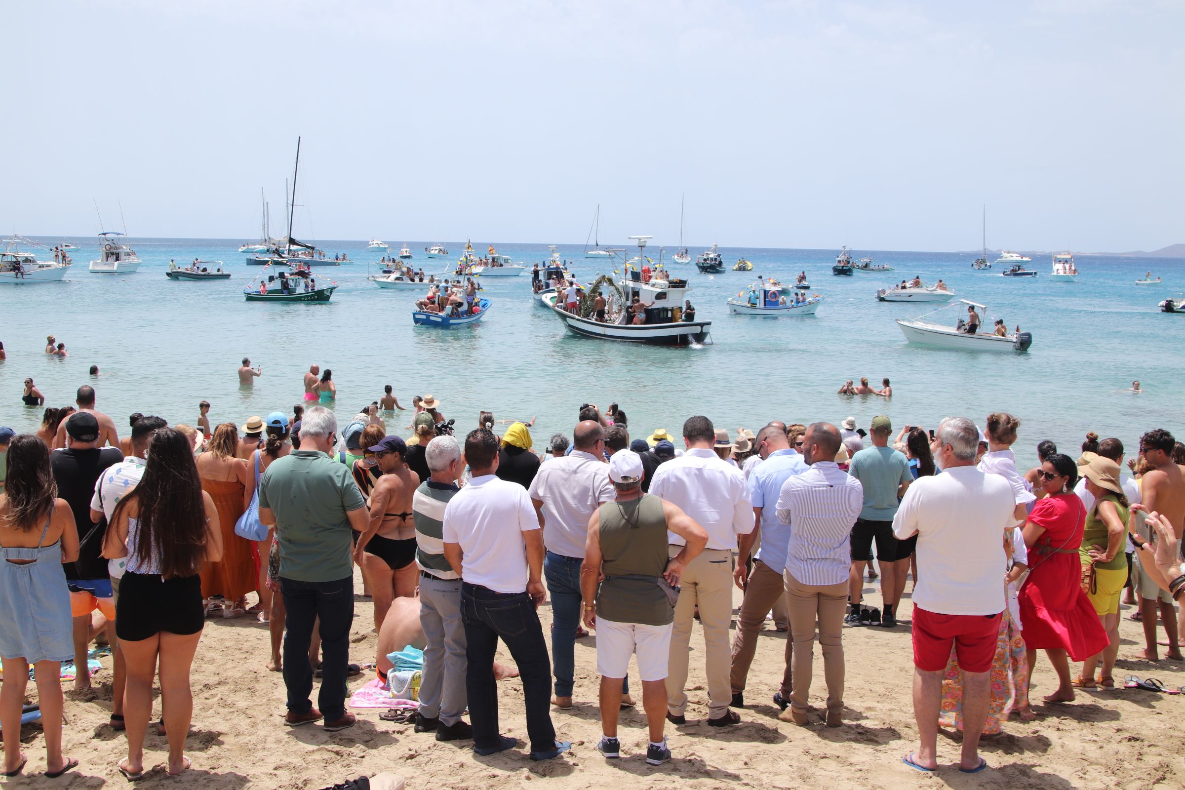 Procesión marítima del Carmen de Playa Blanca 2022