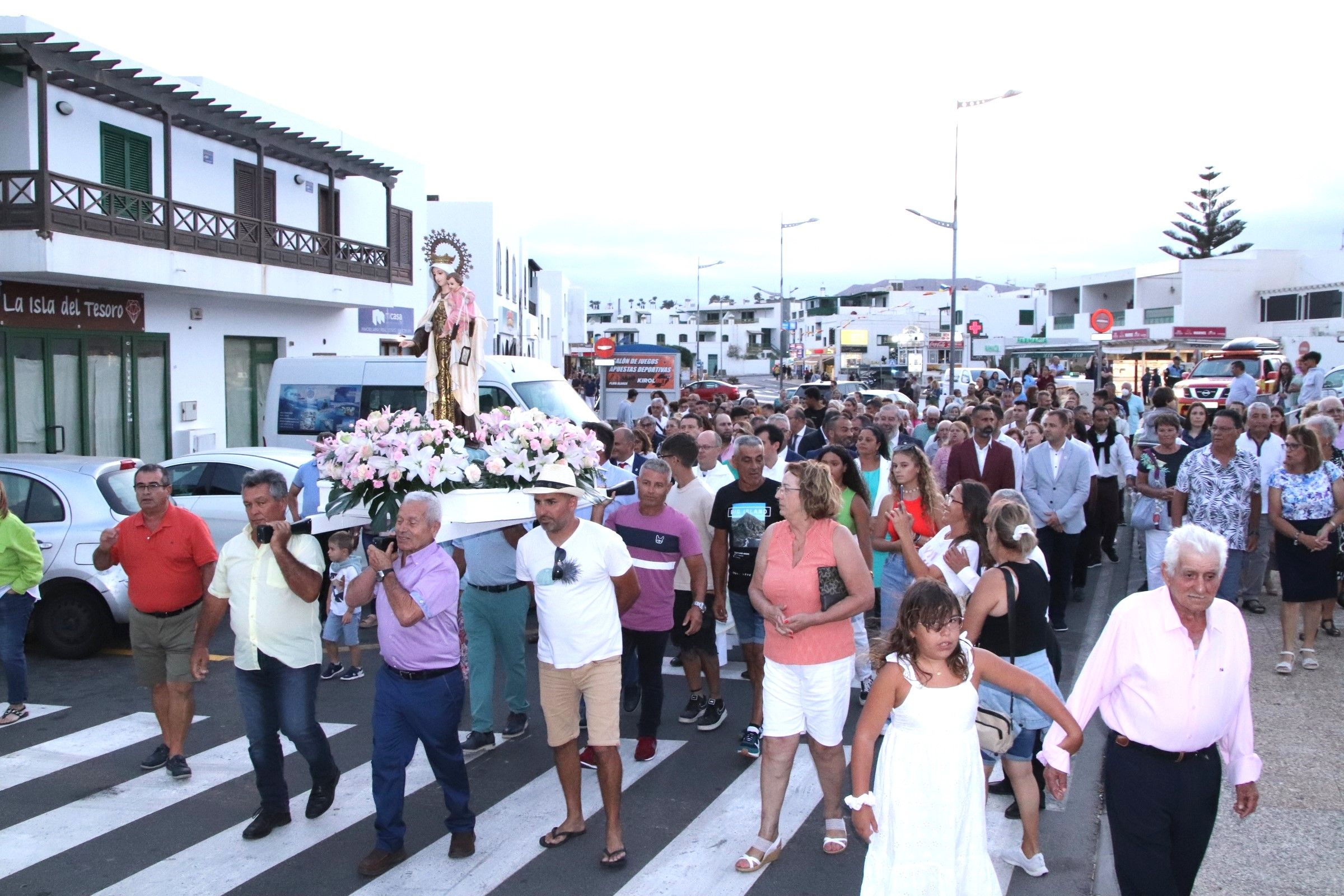 Procesión marítima del Carmen de Playa Blanca 2022