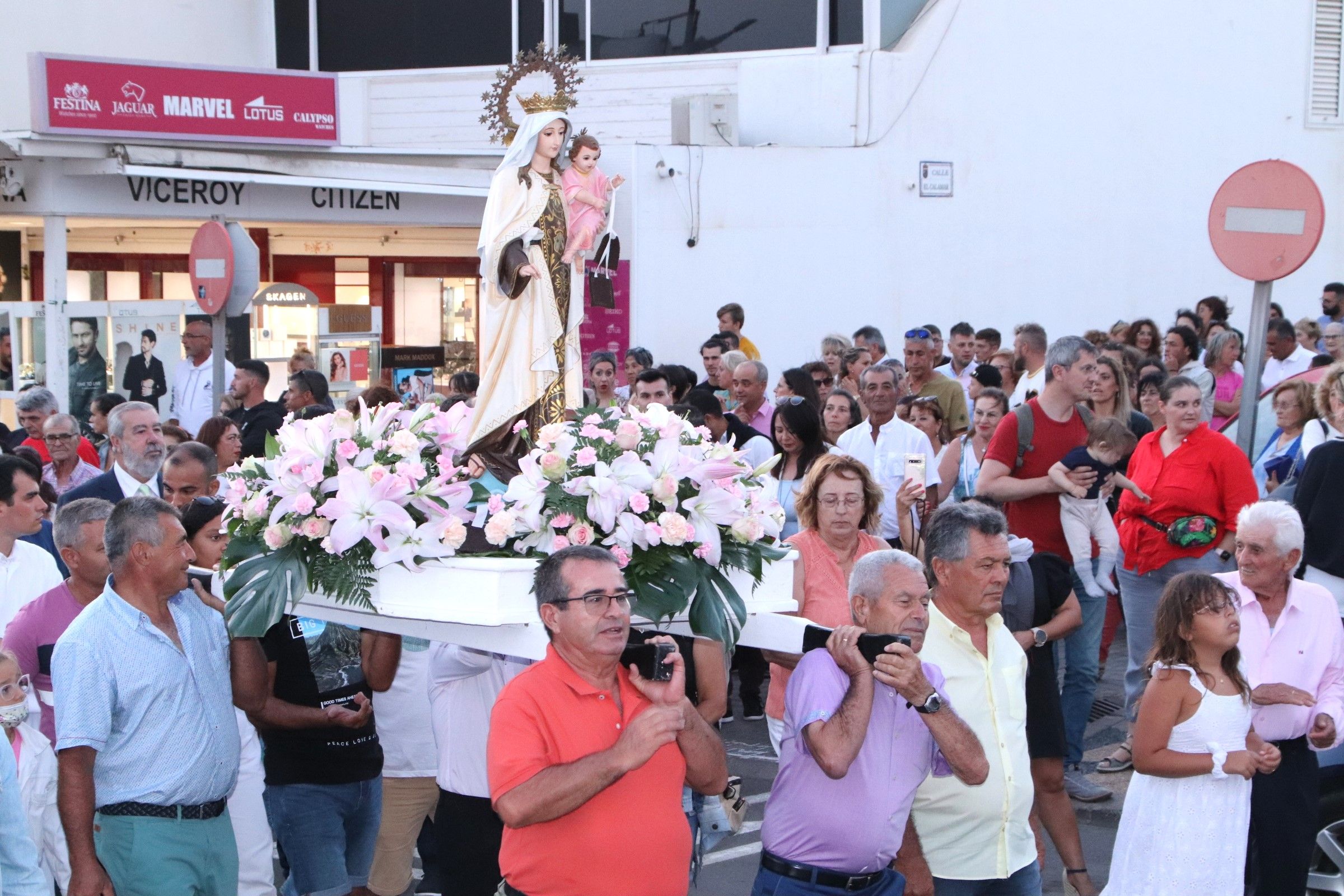 Procesión marítima del Carmen de Playa Blanca 2022