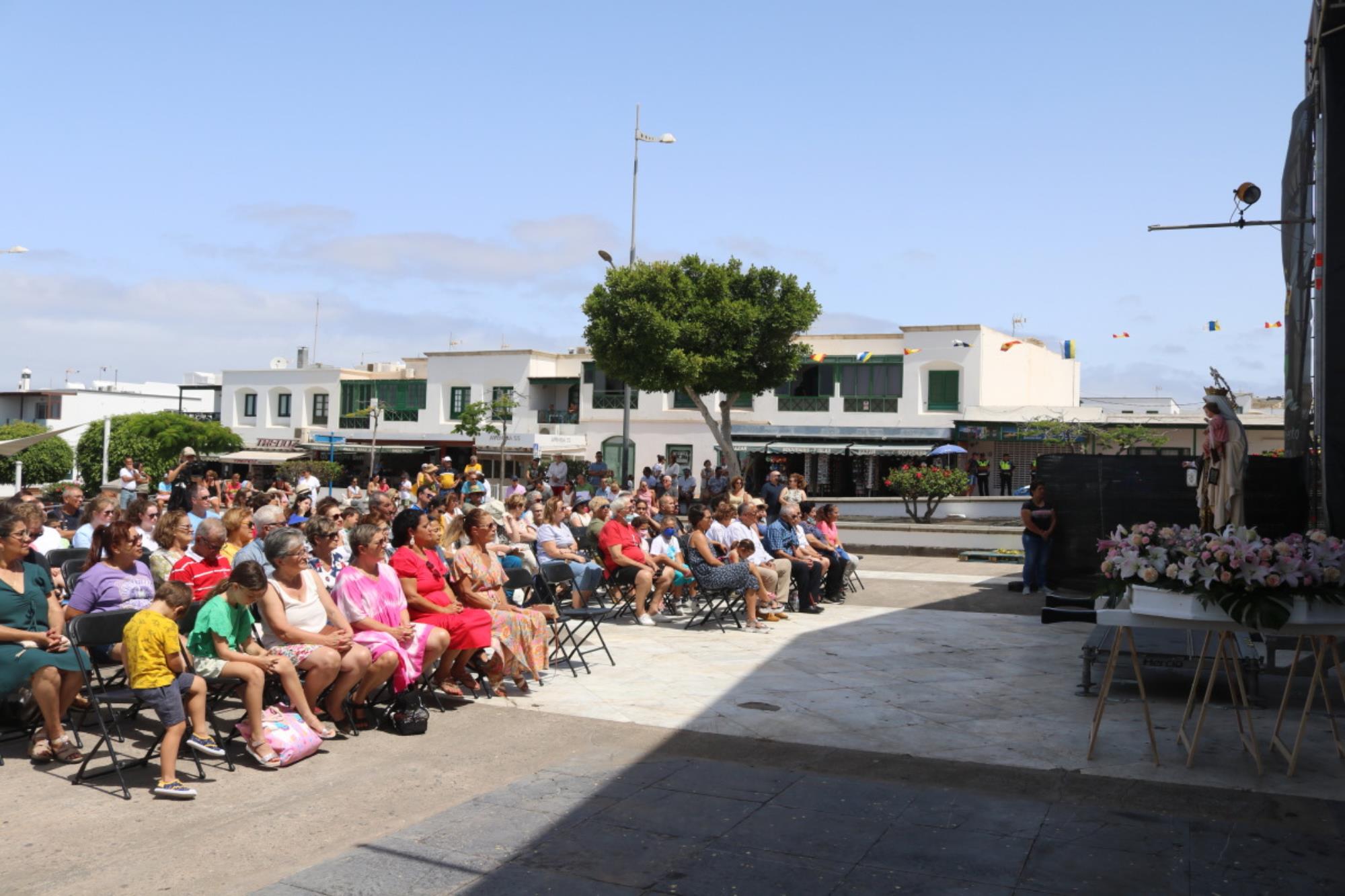 Procesión marítima del Carmen de Playa Blanca 2022