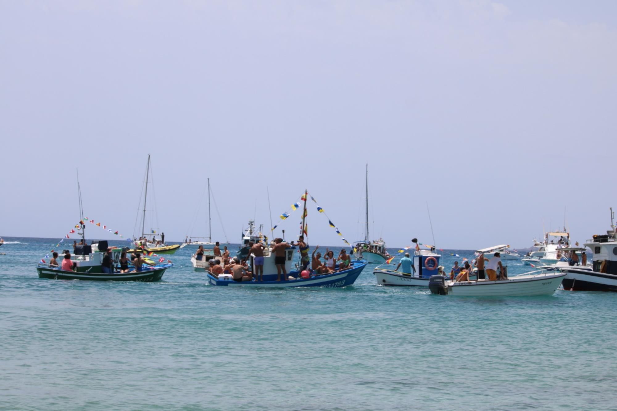 Procesión marítima del Carmen de Playa Blanca 2022