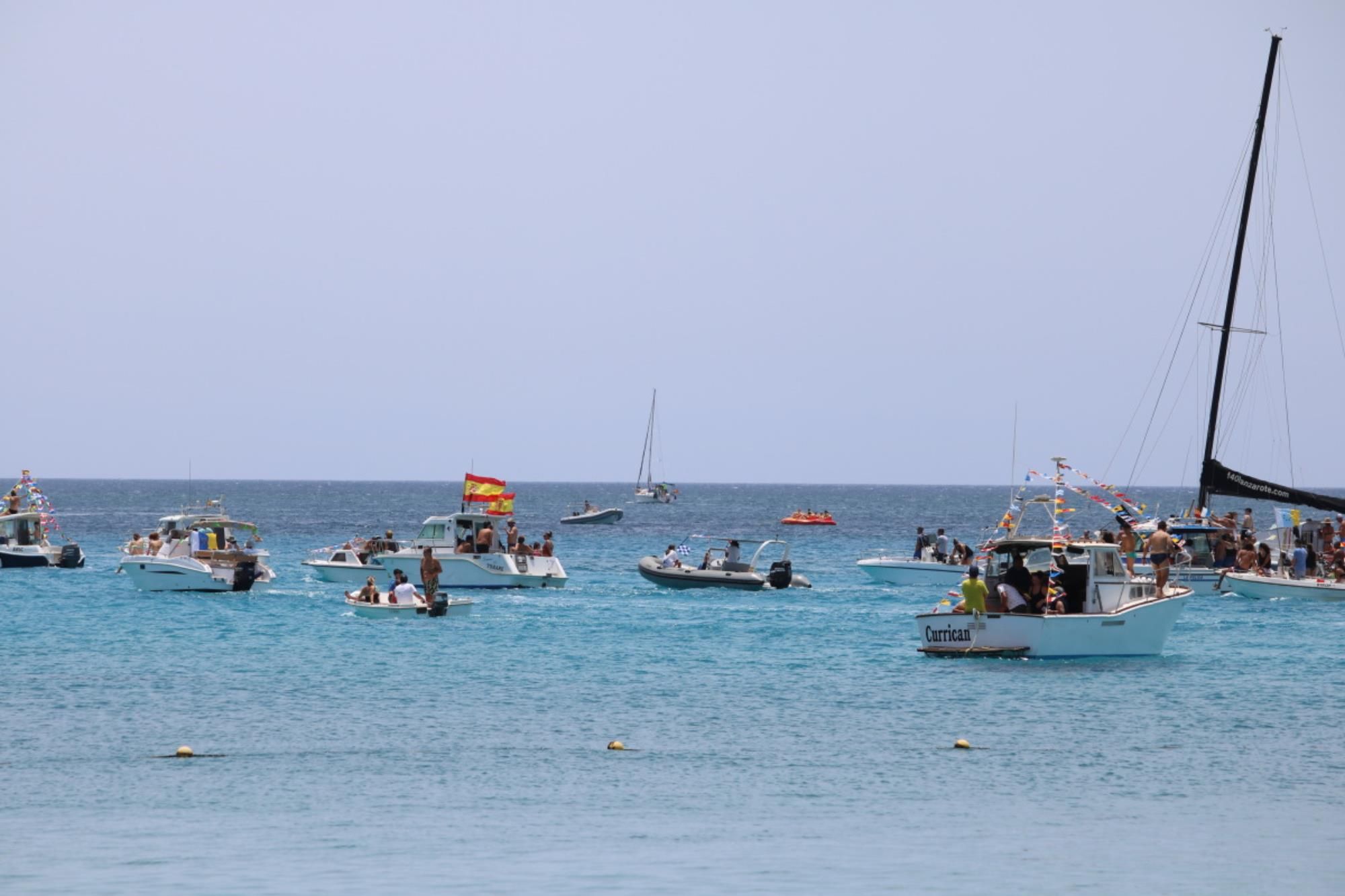 Procesión marítima del Carmen de Playa Blanca 2022