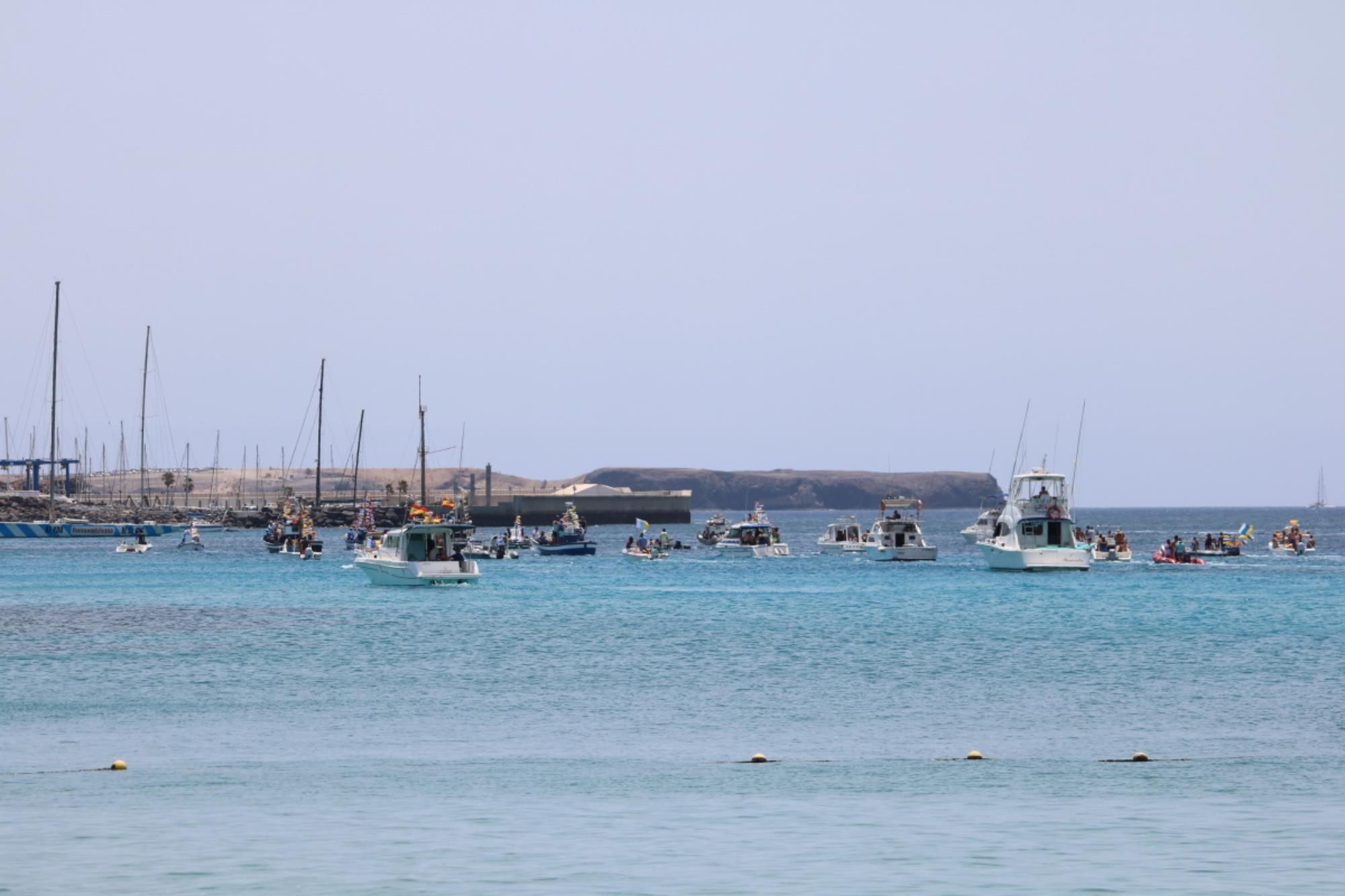 Procesión marítima del Carmen de Playa Blanca 2022