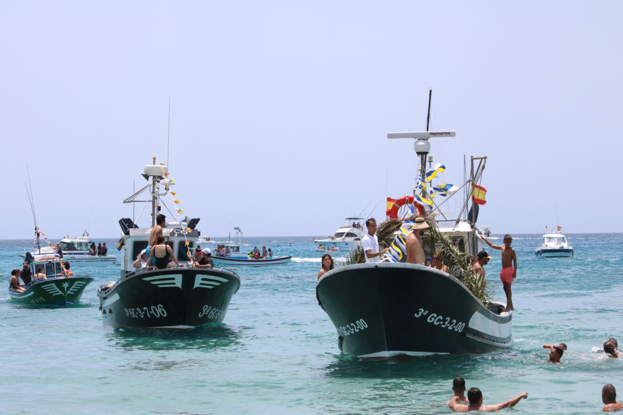 Procesión marítima del Carmen de Playa Blanca 2022