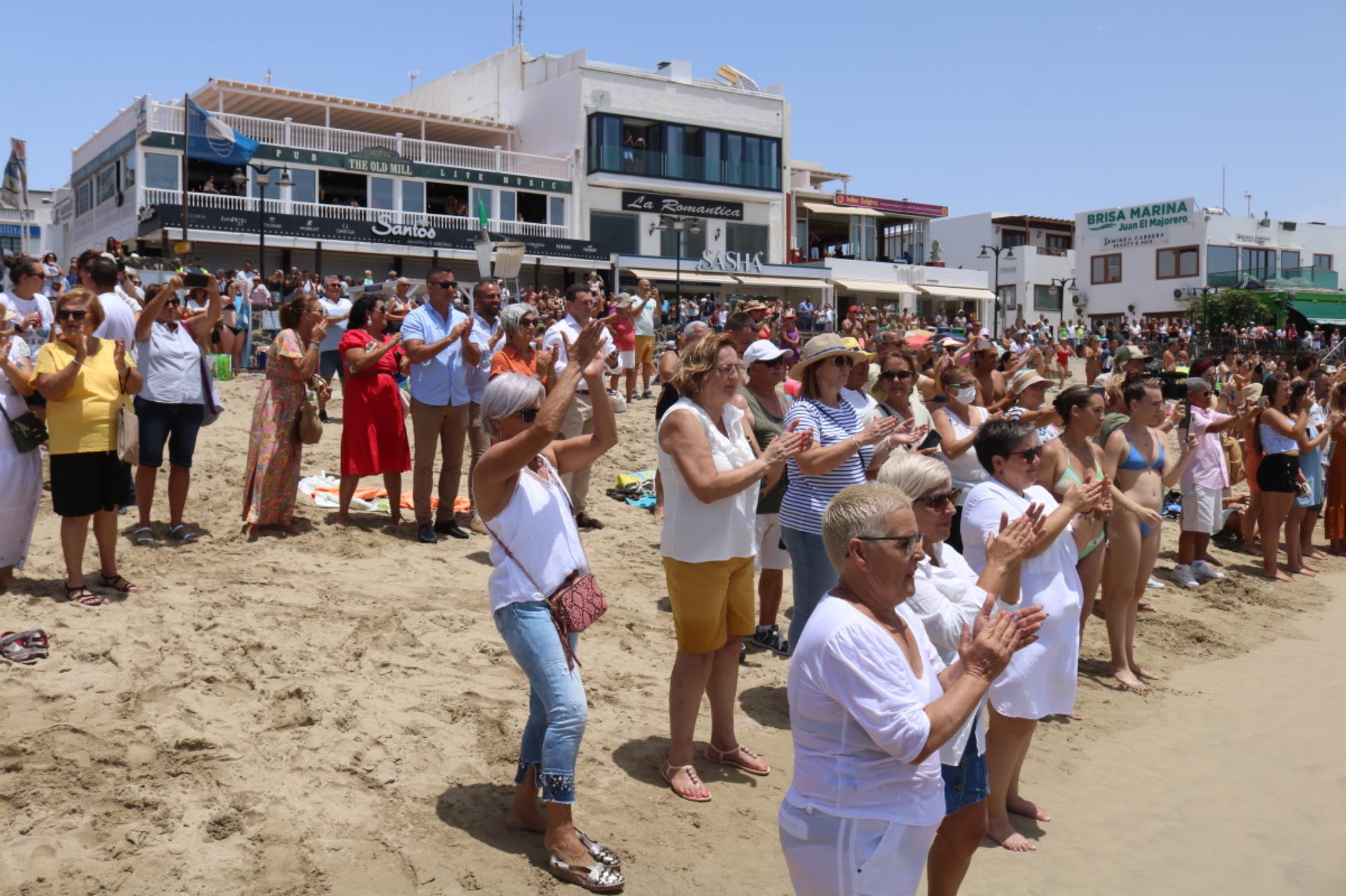 Procesión marítima del Carmen de Playa Blanca 2022