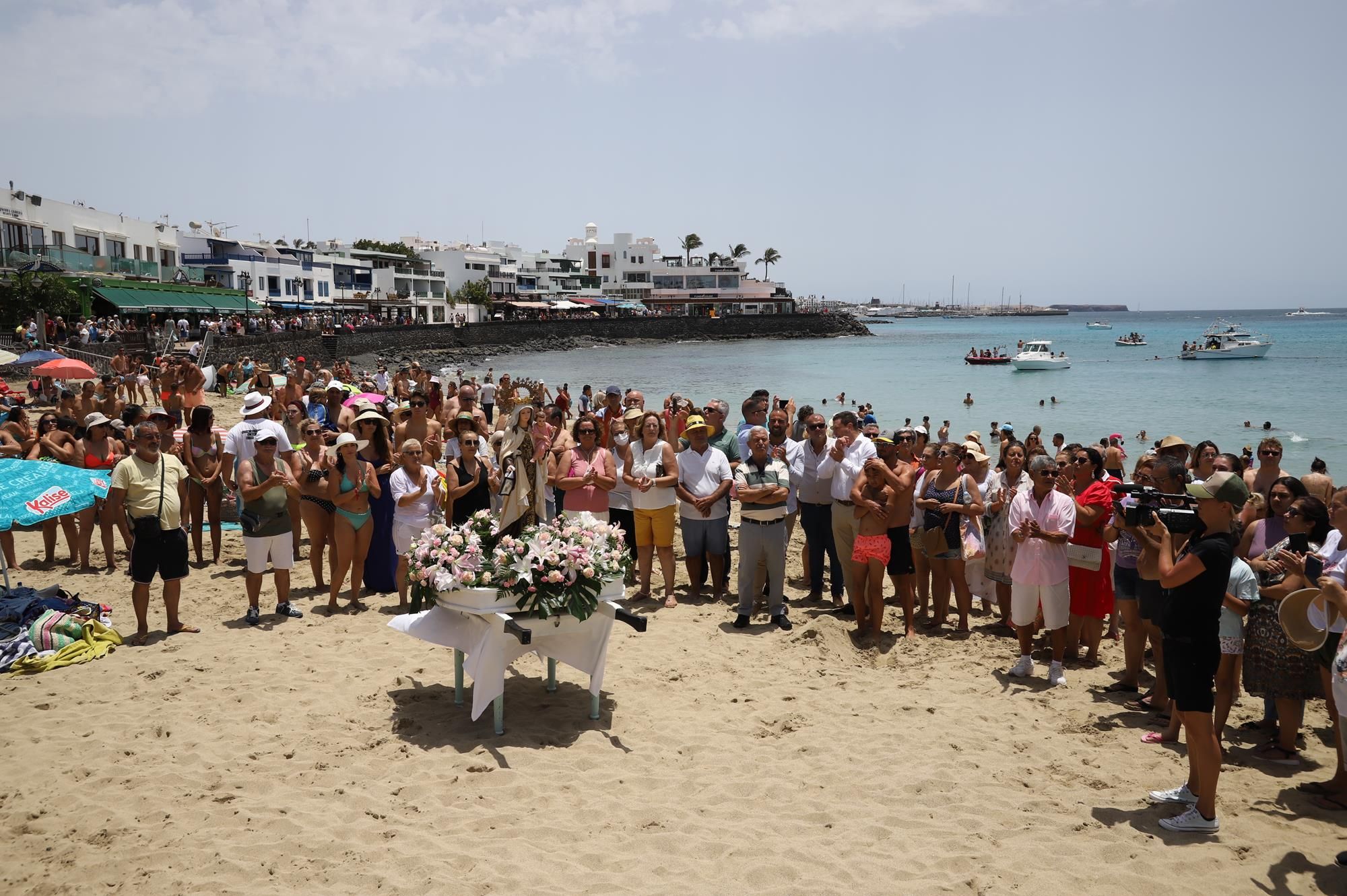 Procesión marítima del Carmen de Playa Blanca 2022