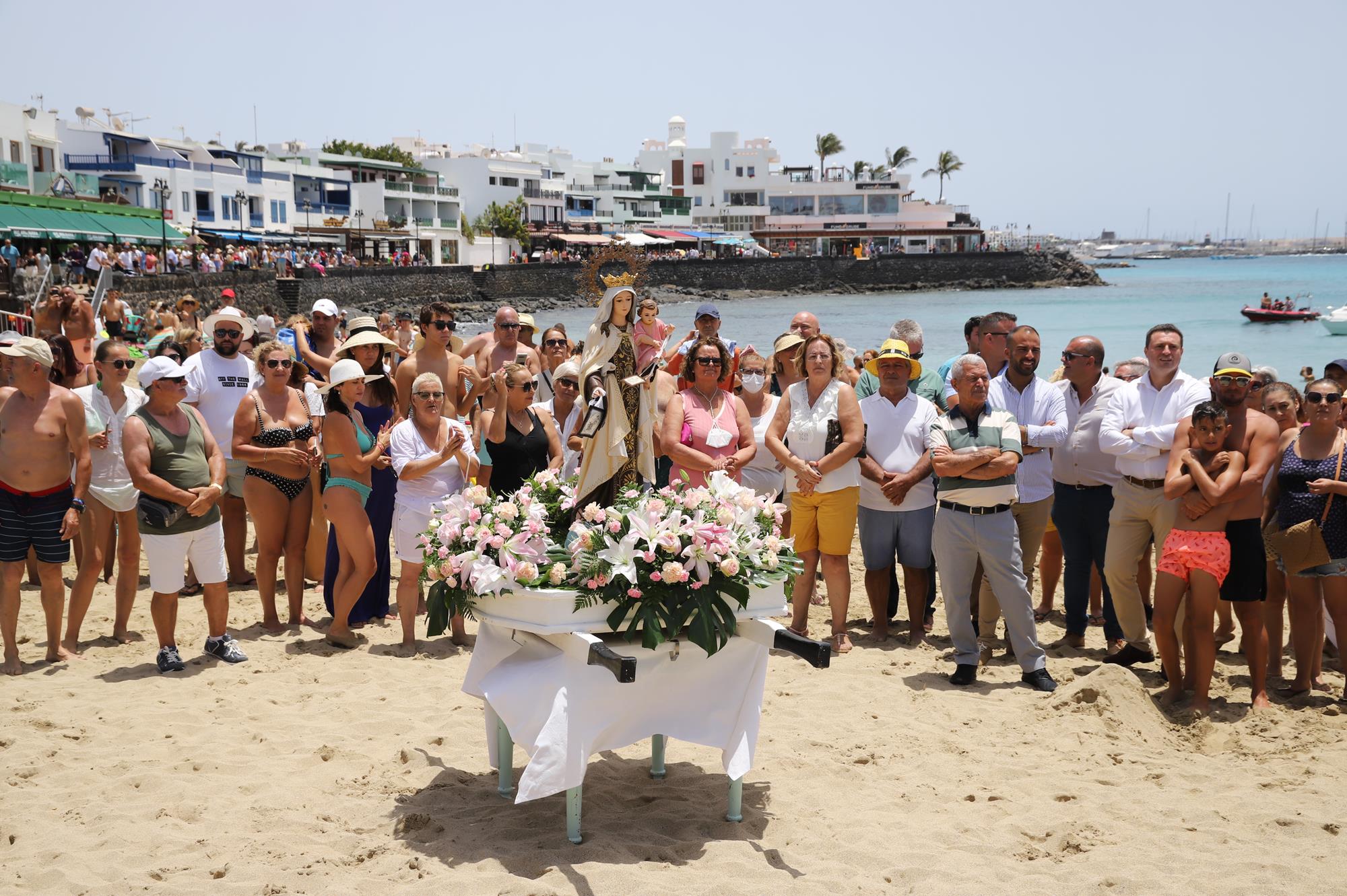 Procesión marítima del Carmen de Playa Blanca 2022