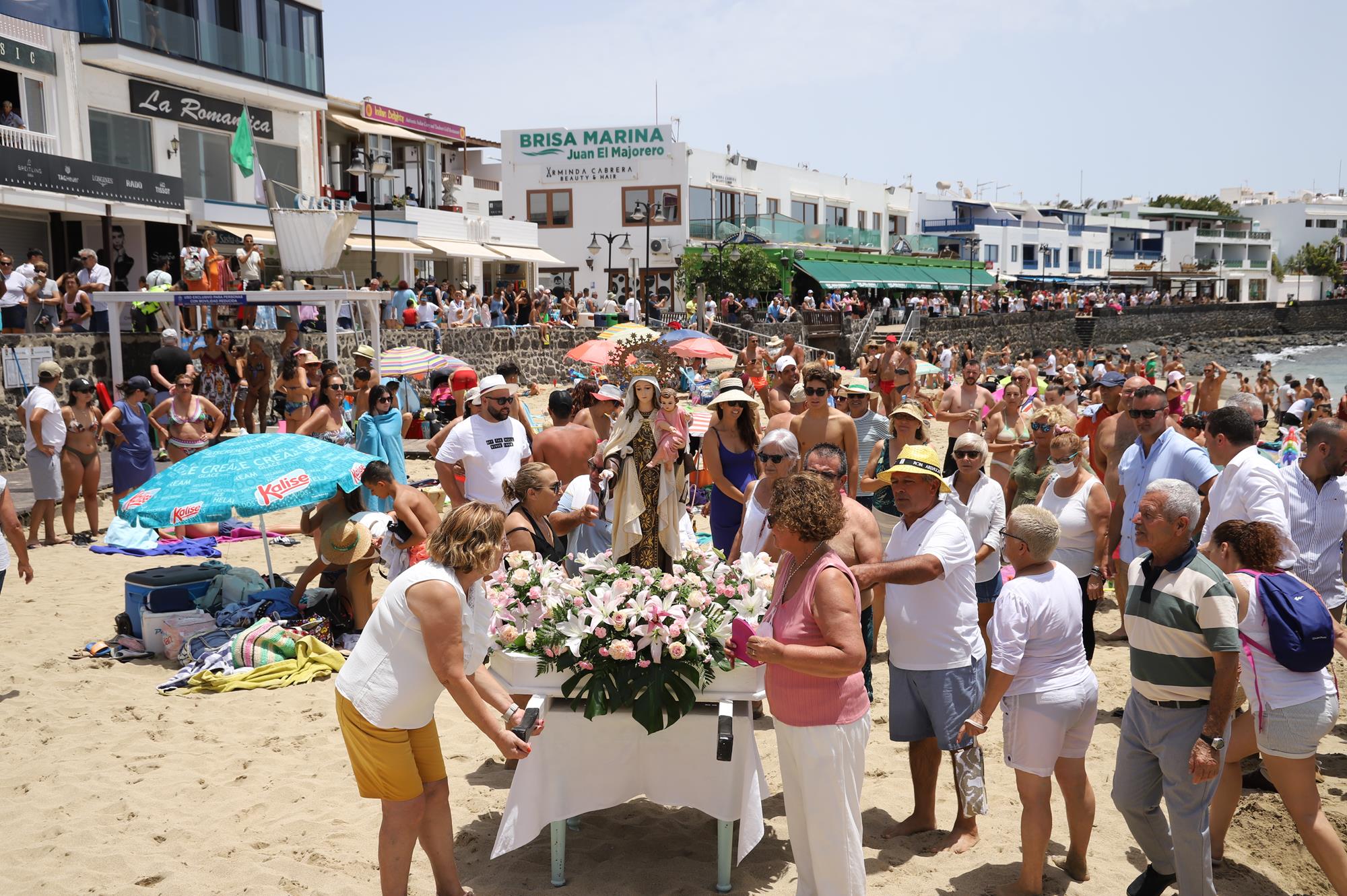 Procesión marítima del Carmen de Playa Blanca 2022