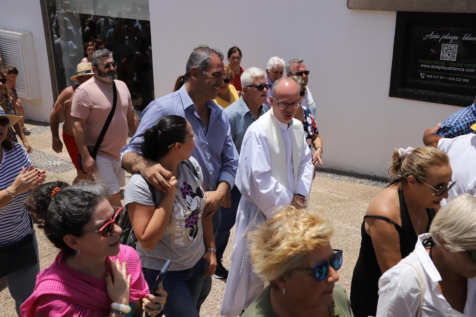 Procesión marítima del Carmen de Playa Blanca 2022