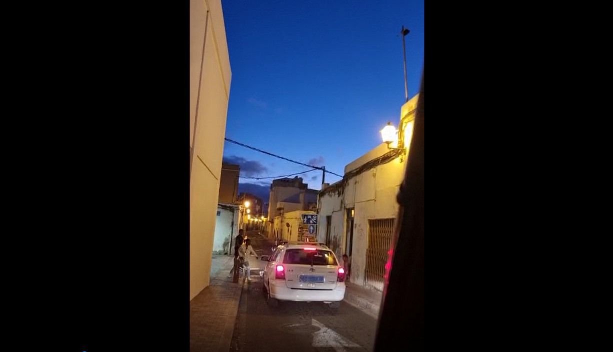 Pelea en la calle Cienfuegos de Arrecife