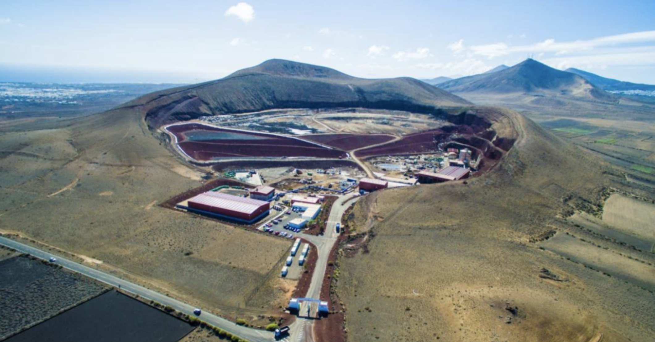 El vertedero de Zonzamas en Lanzarote. Foto: Estudio de la Capacidad de Carga de Lanzarote.