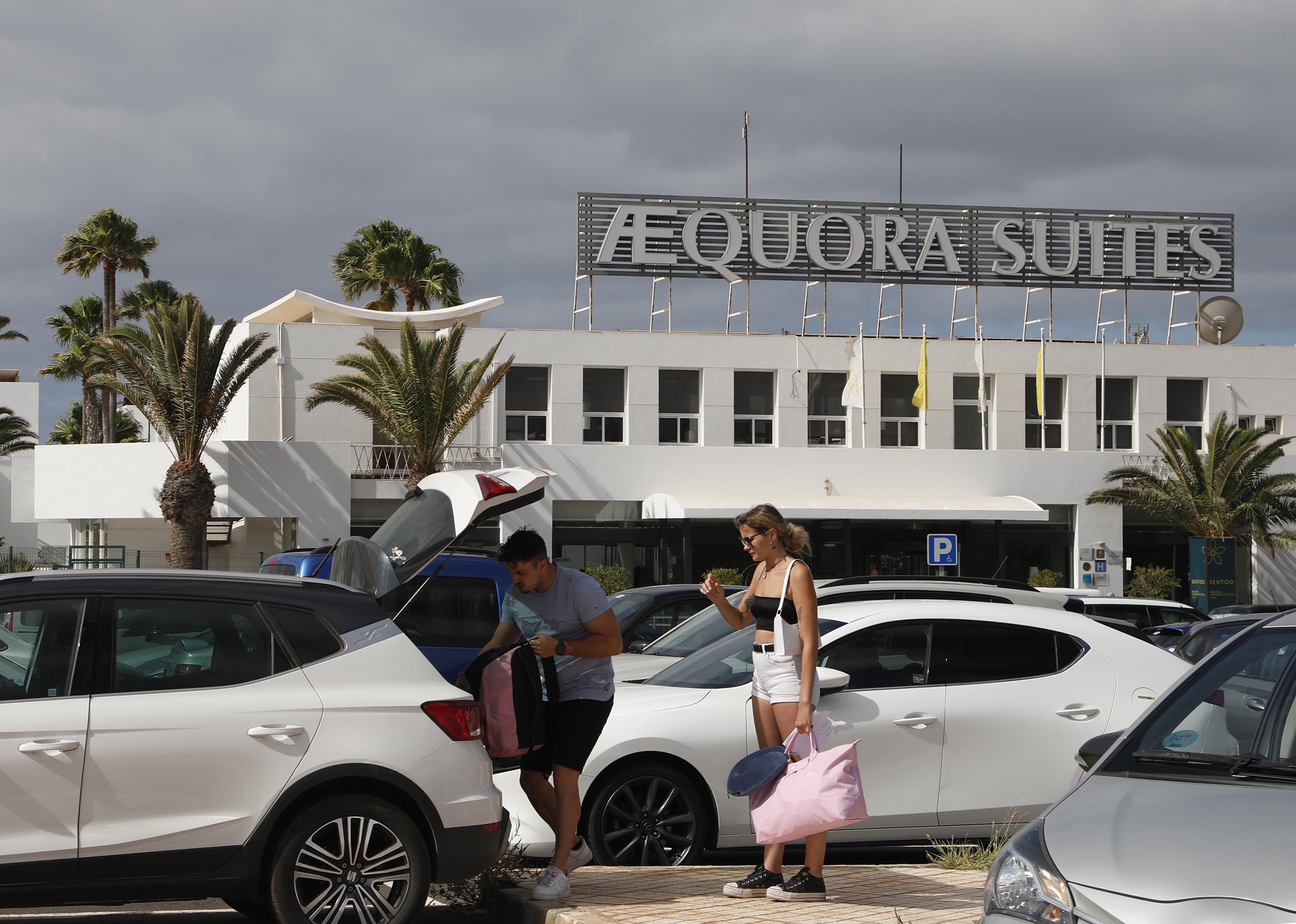 Turistas en hoteles de Lanzarote. Foto: José Luis Carrasco.