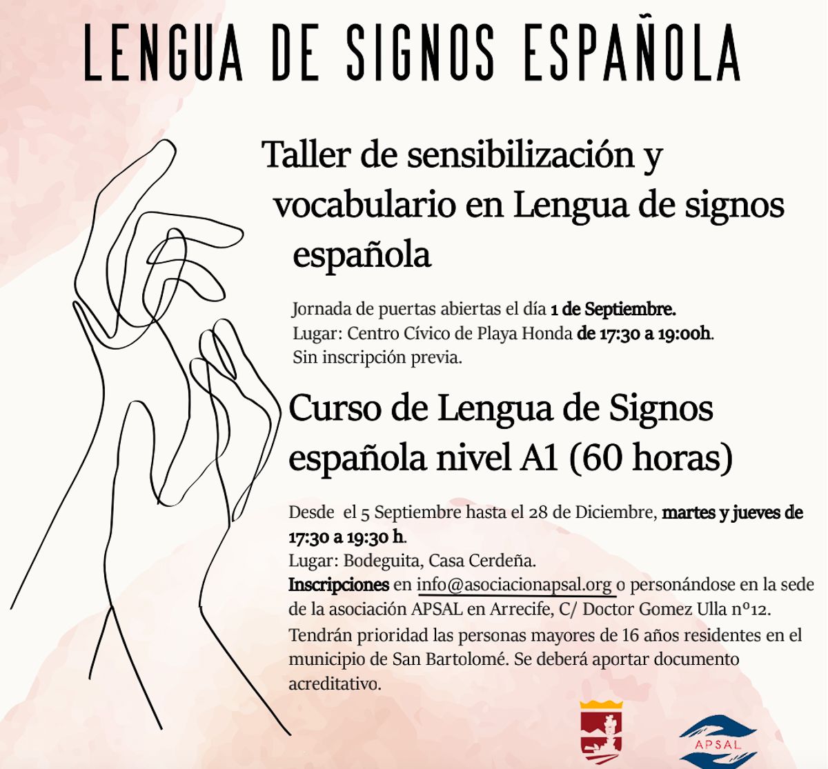 Lengua de Signos Española en San Bartolomé