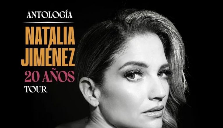 La cantante Natalia Jiménez anuncia su concierto en Lanzarote.