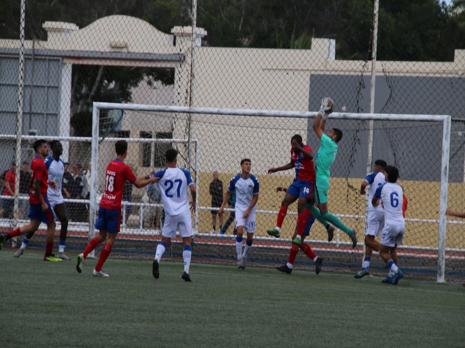 Partido entre el UD Lanzarote y CD Tenerife “B”