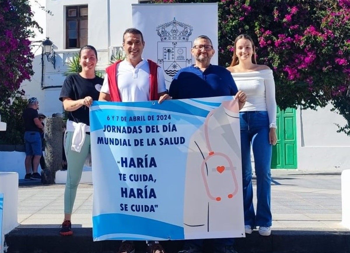 Presentación de las Jornadas Día Mundial de la Salud en Haría