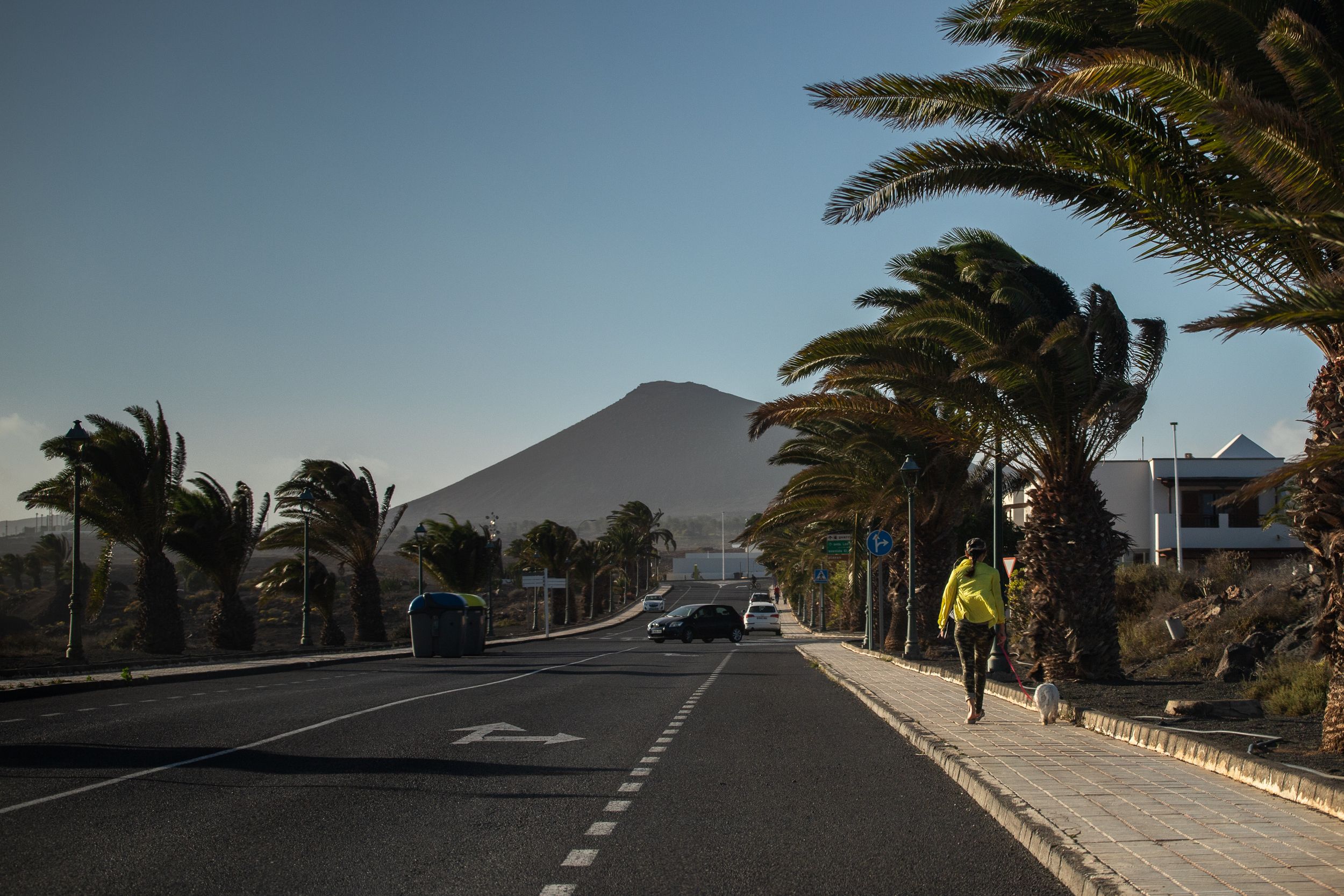 Viento en Costa Teguise. Foto: Andrea Domínguez. 