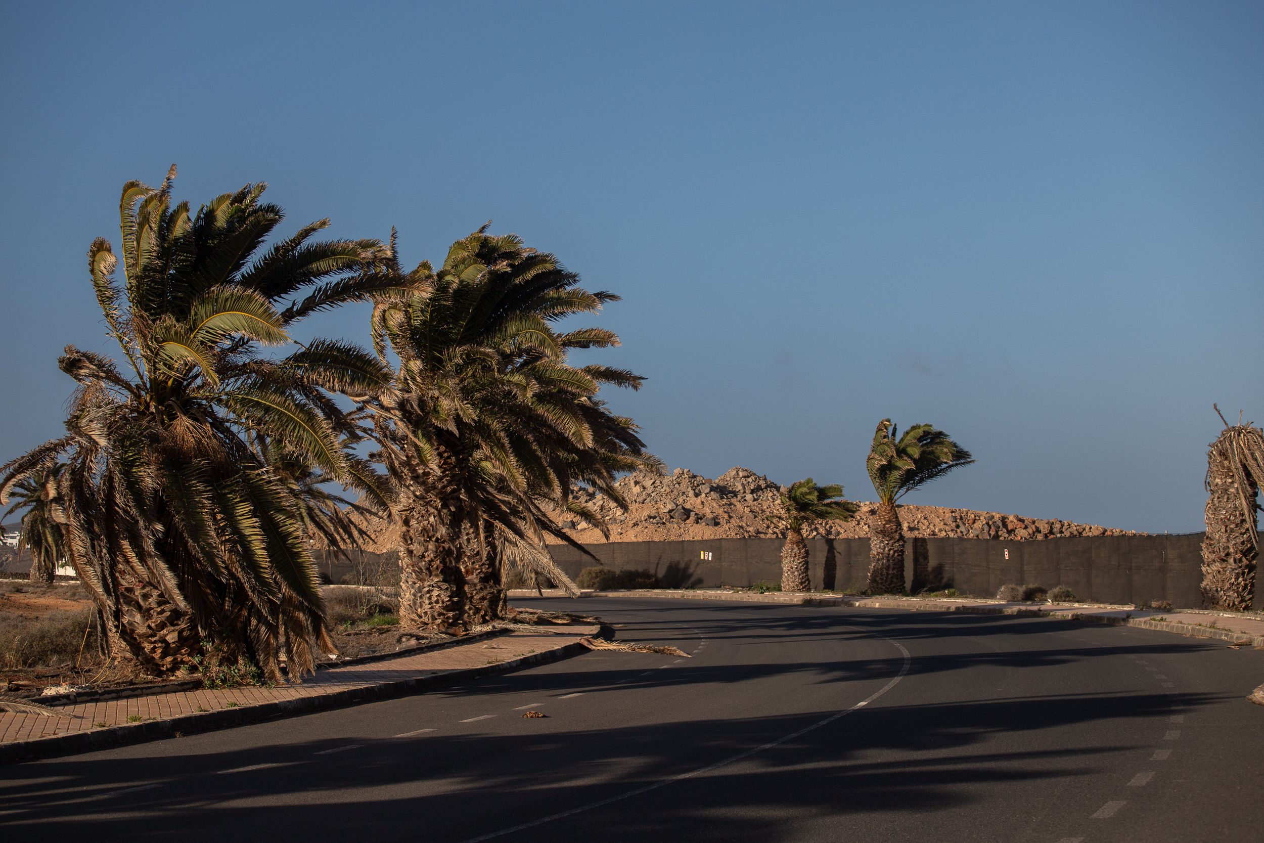 Viento en Costa Teguise. Foto: Andrea Domínguez. 