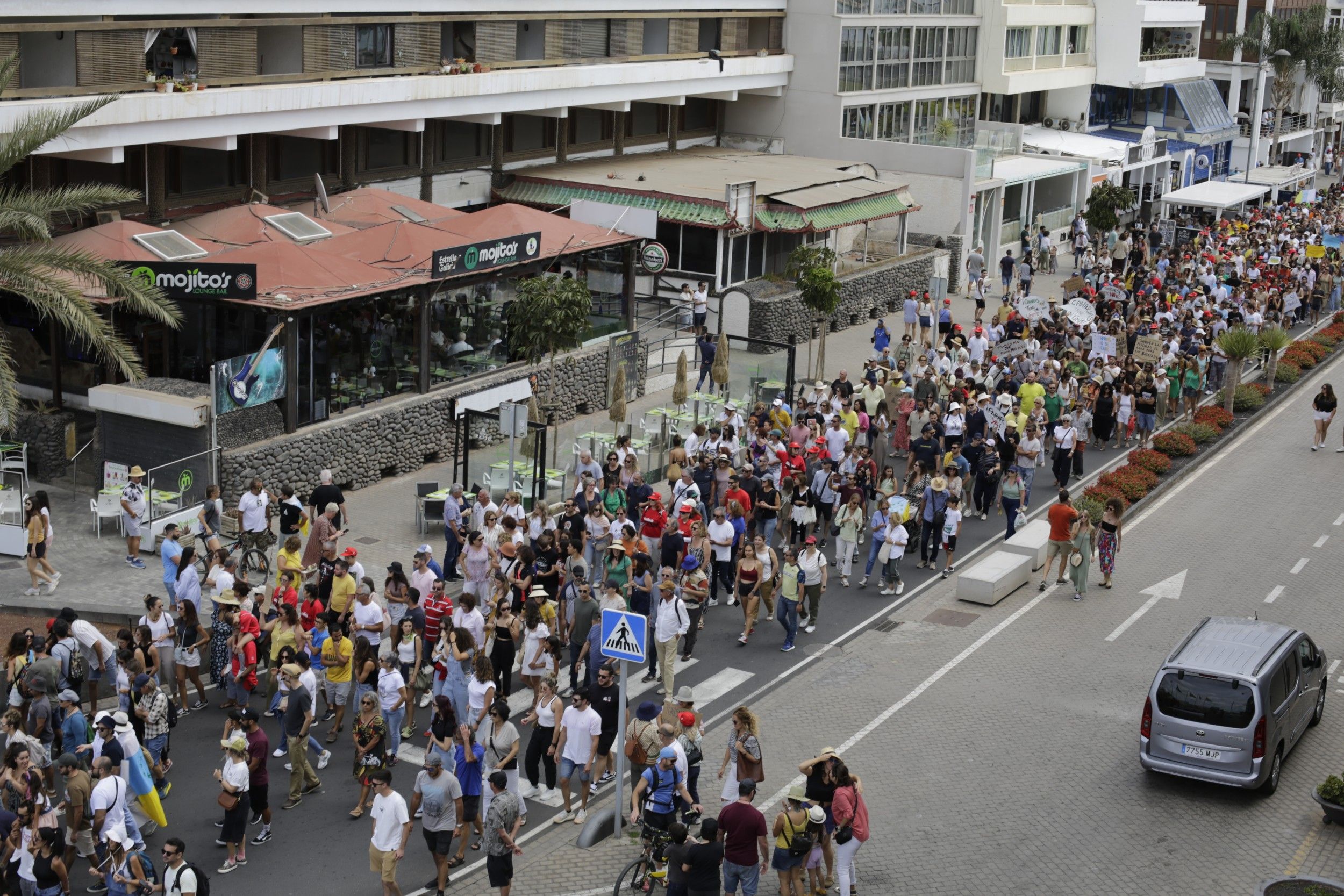 Manifestación 20 de abril en Arrecife (Fotos: Juan Mateos)