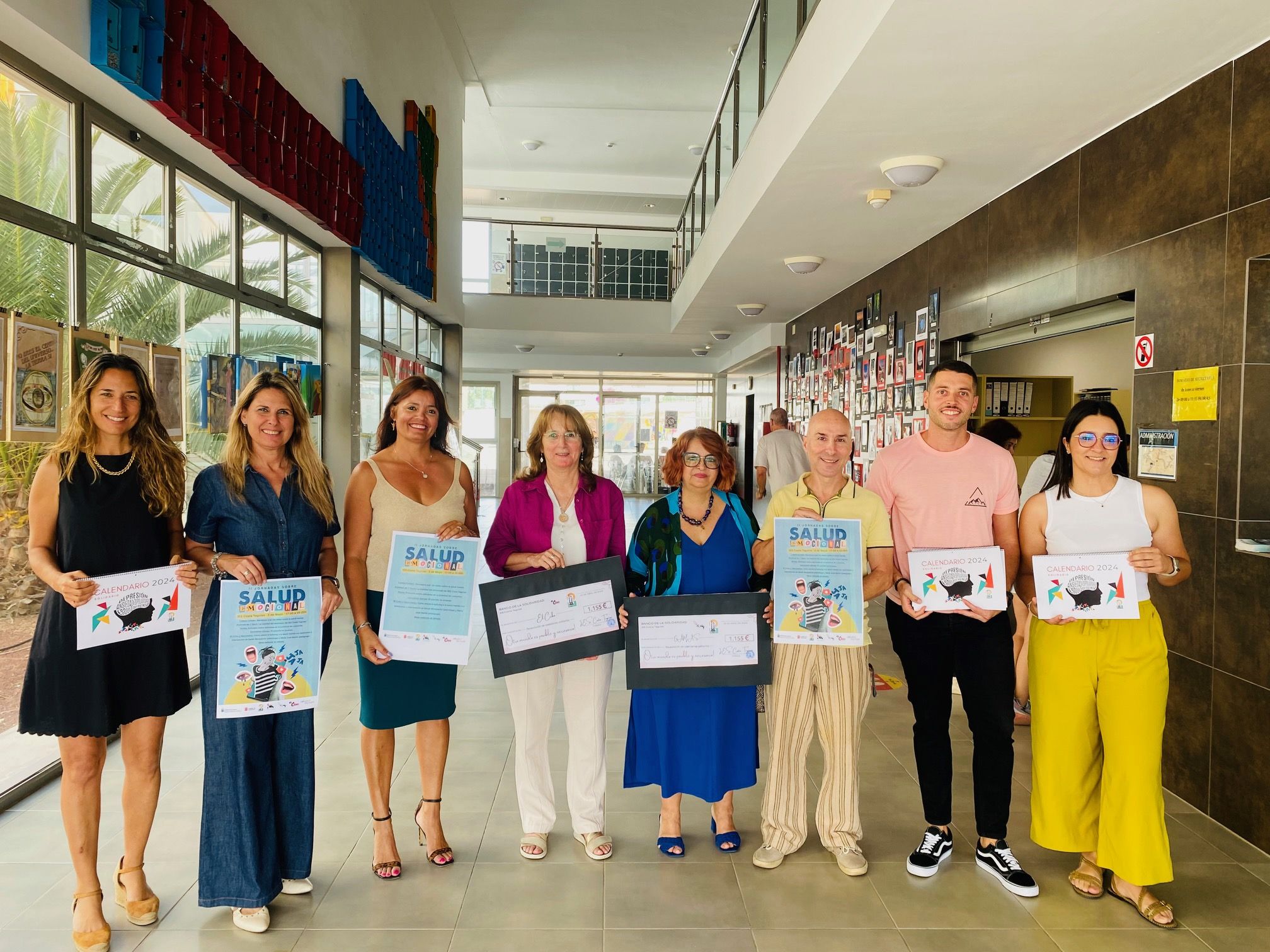 Presentación de las II Jornadas sobre Salud Emocional que organiza el IES Costa Teguise