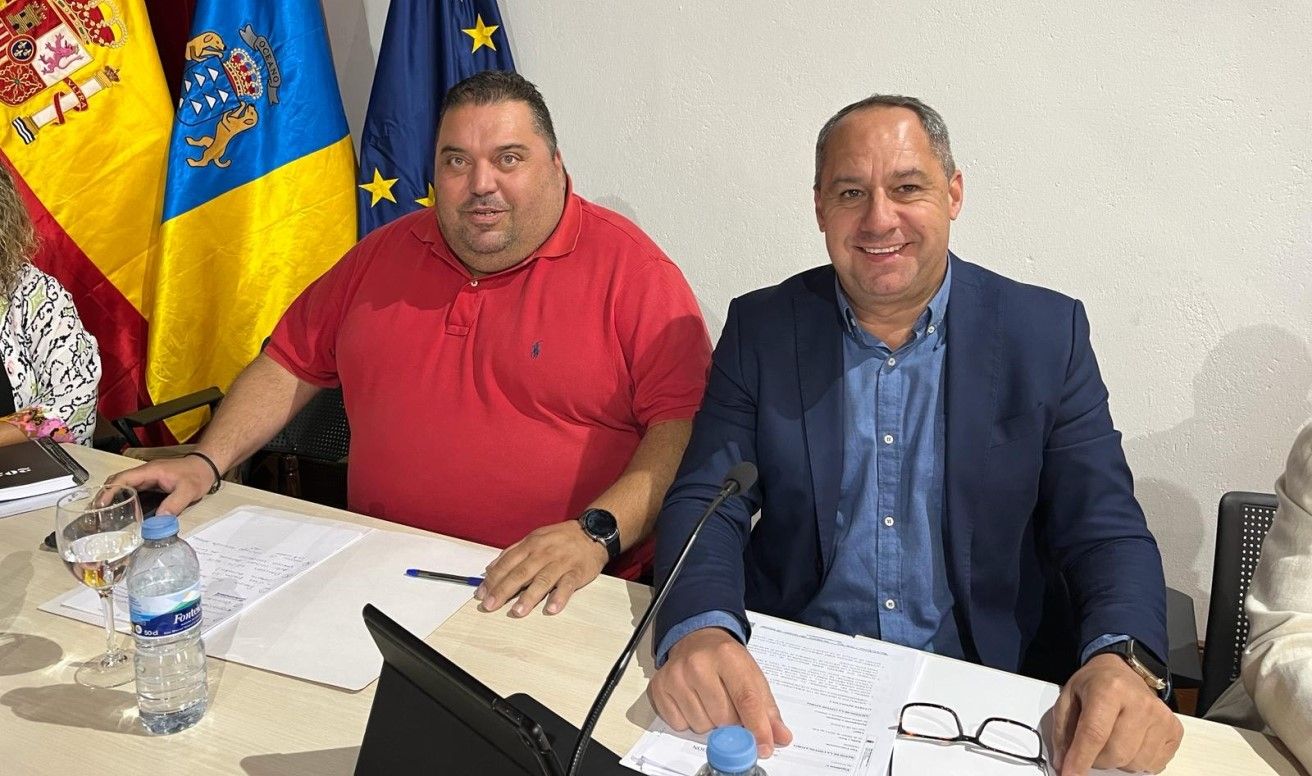 Guayo Rodríguez y Juan Monzón, concejales del PP
