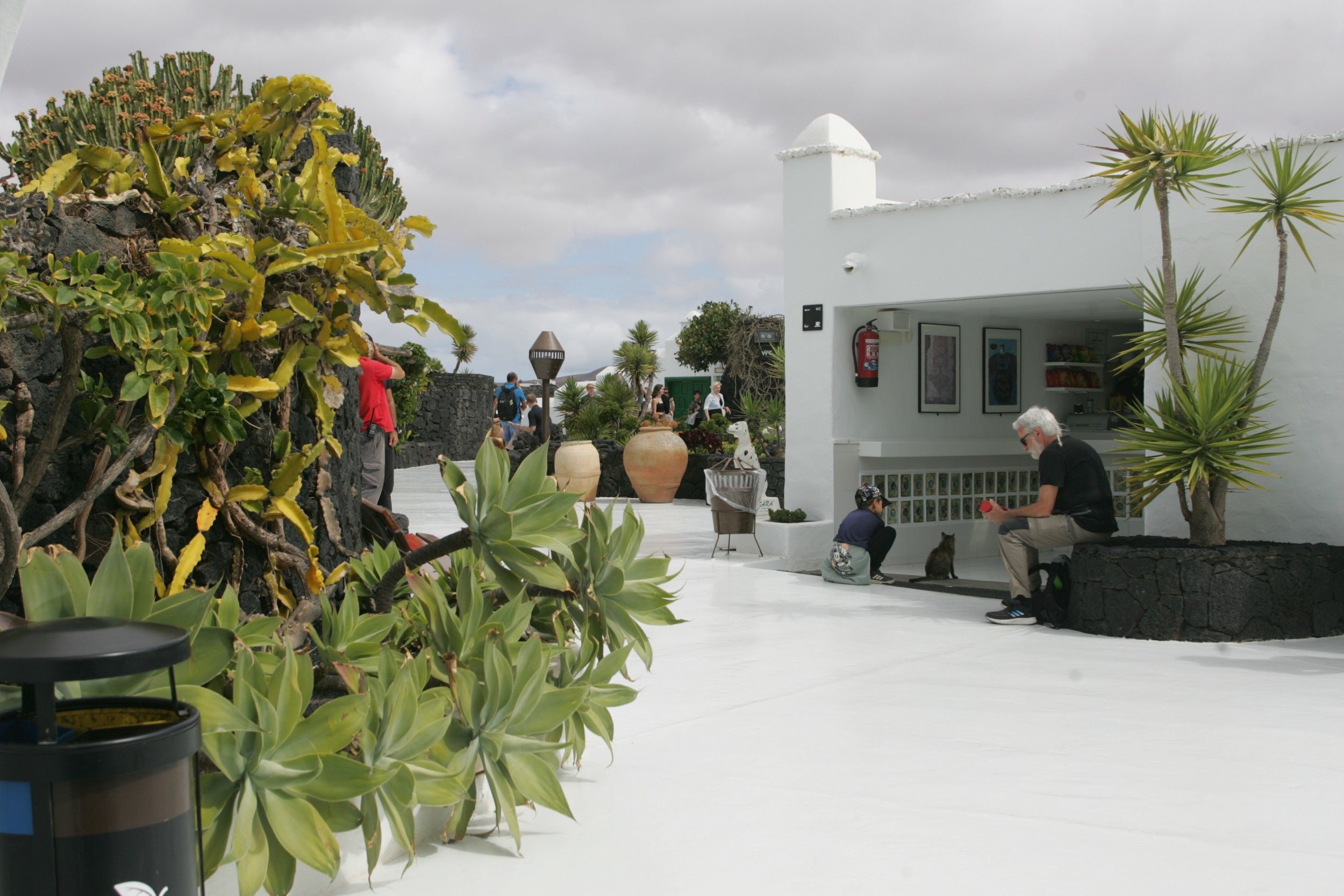 Fundación César Manrique en el Taro de Tahíche. Foto: Juan Mateos