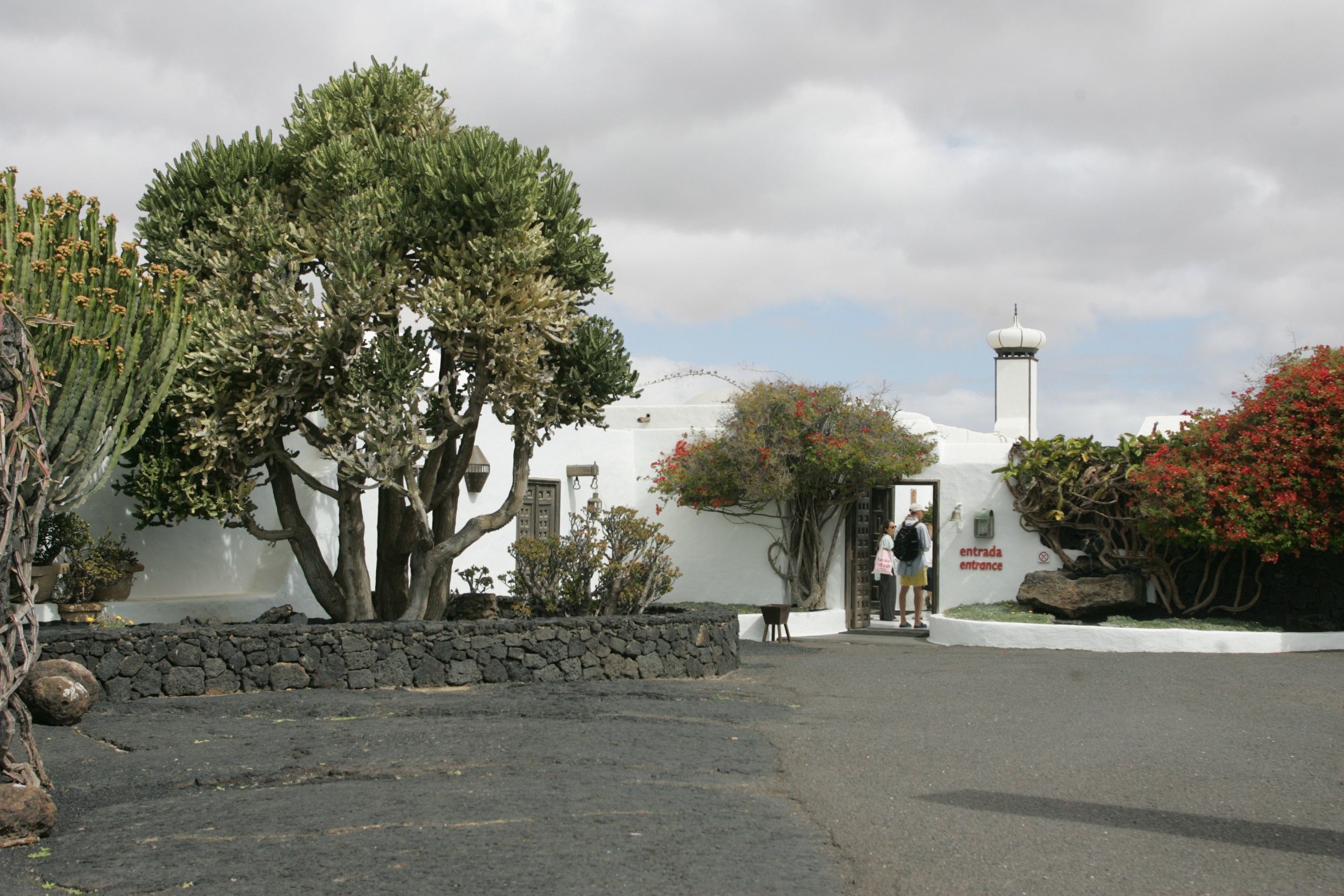 Fundación César Manrique en el Taro de Tahíche. Foto: Juan Mateos.