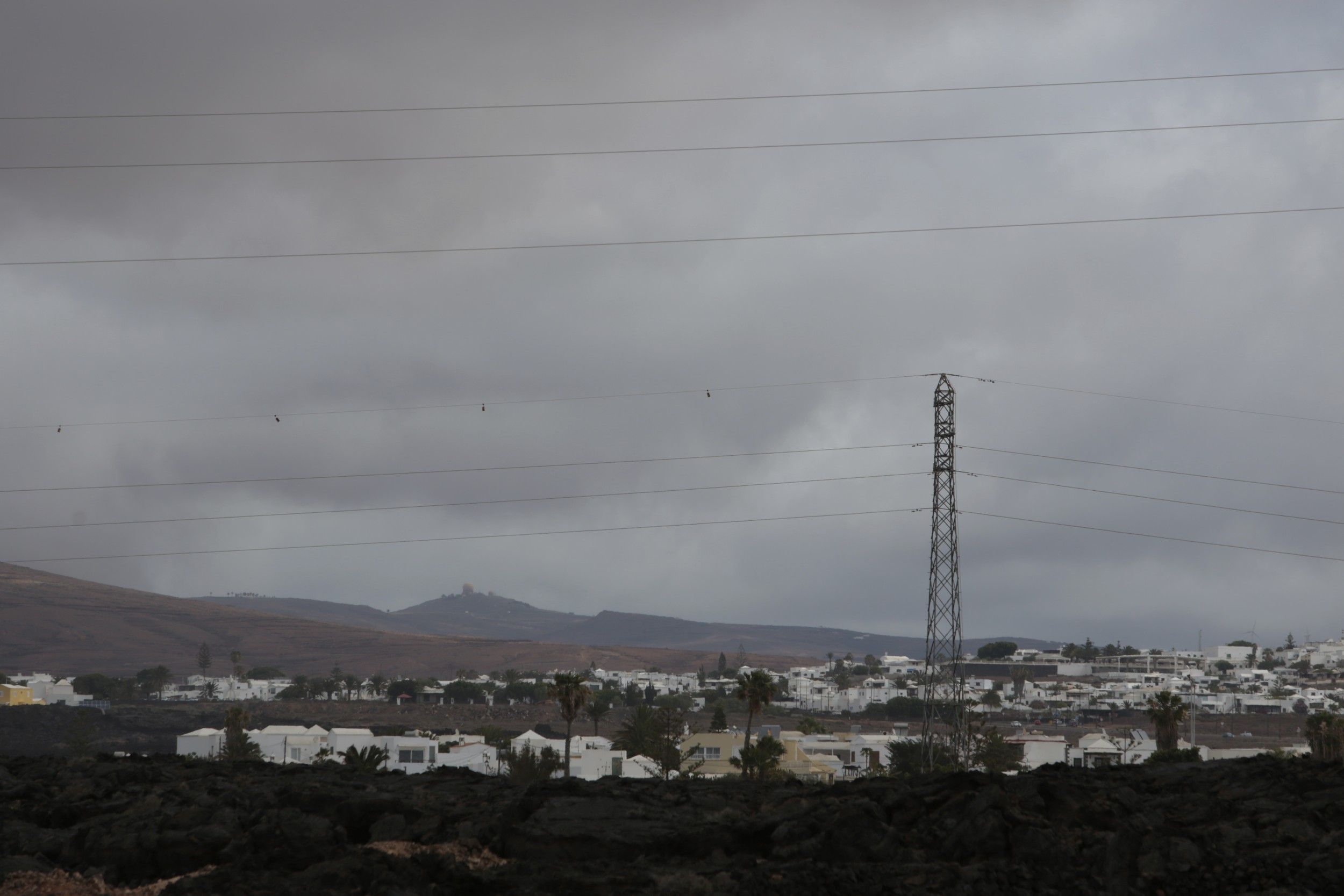 Cielos nublados en Lanzarote. Foto: Juan Mateos.