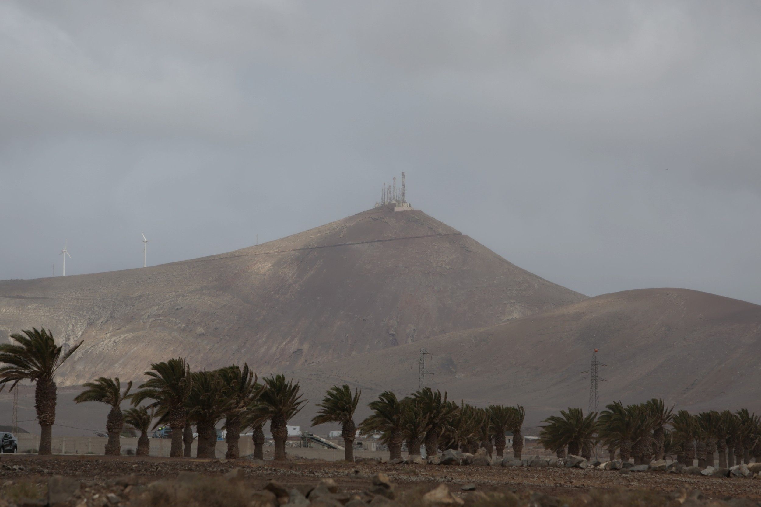 Cielos nublados en Lanzarote. Foto: Juan Mateos.