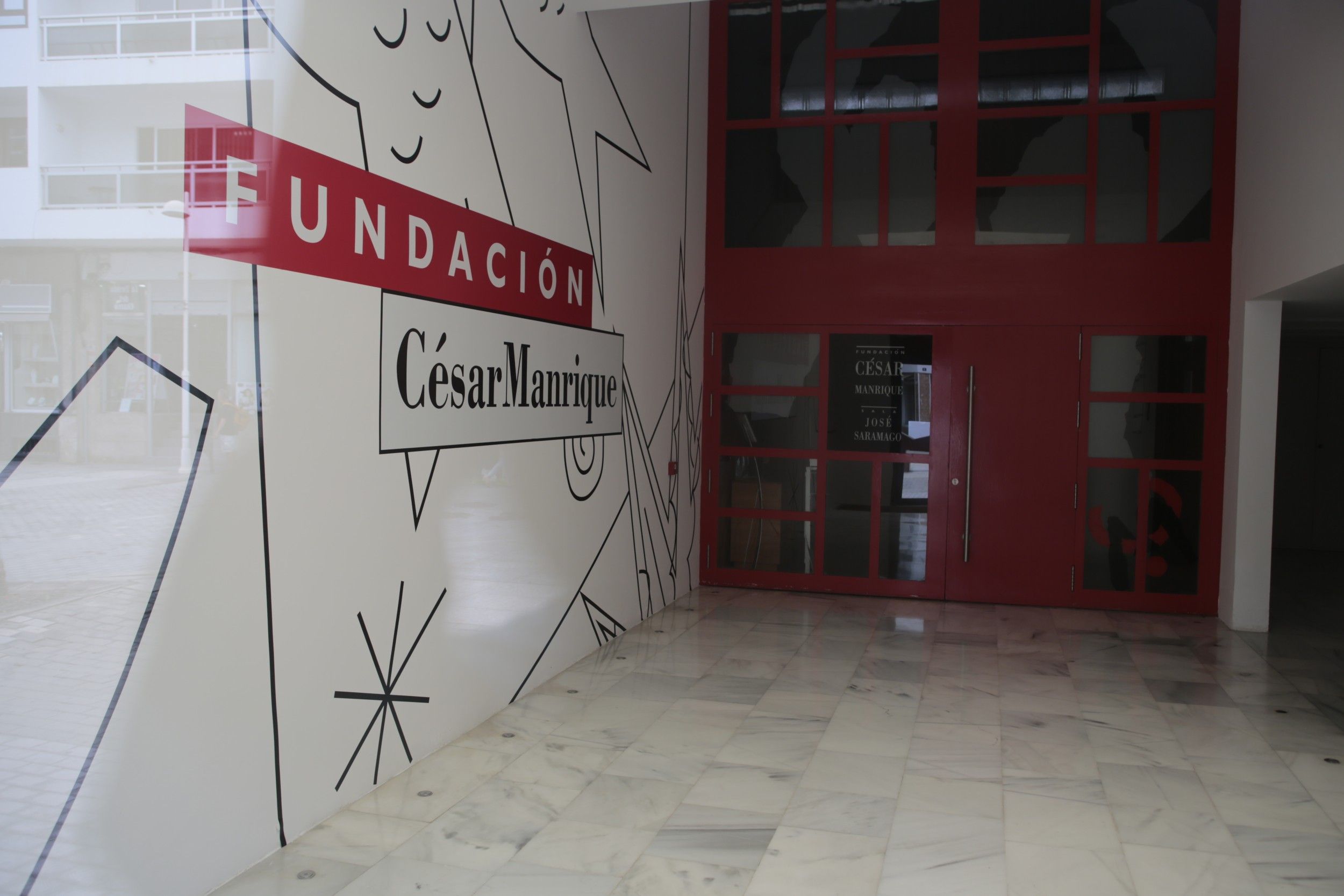 Sala José Saramago de la Fundación César Manrique en Arrecife. Foto: Juan Mateos.
