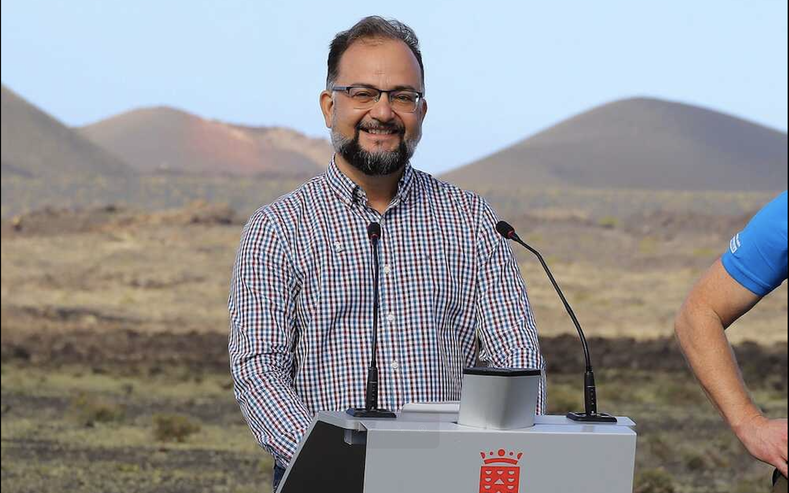 Jorge Peñas, portavoz de Izquierda Unida en Lanzarote