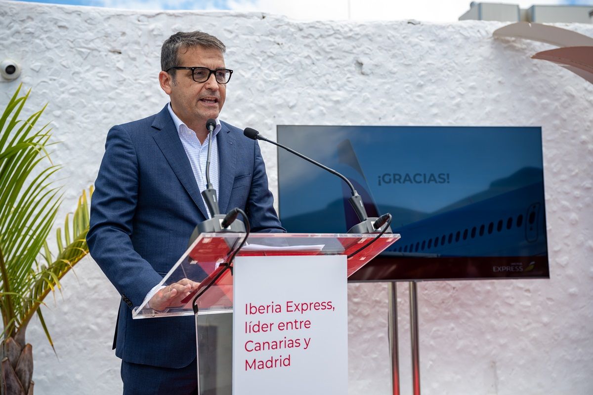 Carlos Gómez, director general de Iberia Express