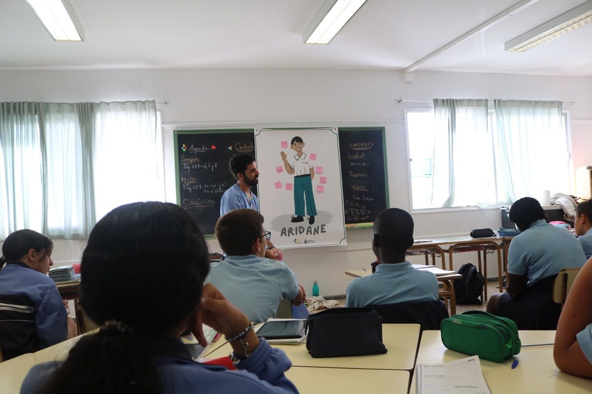 Imagen de uno de los talleres sobre sexualidad en Atención Primaria de Lanzarote