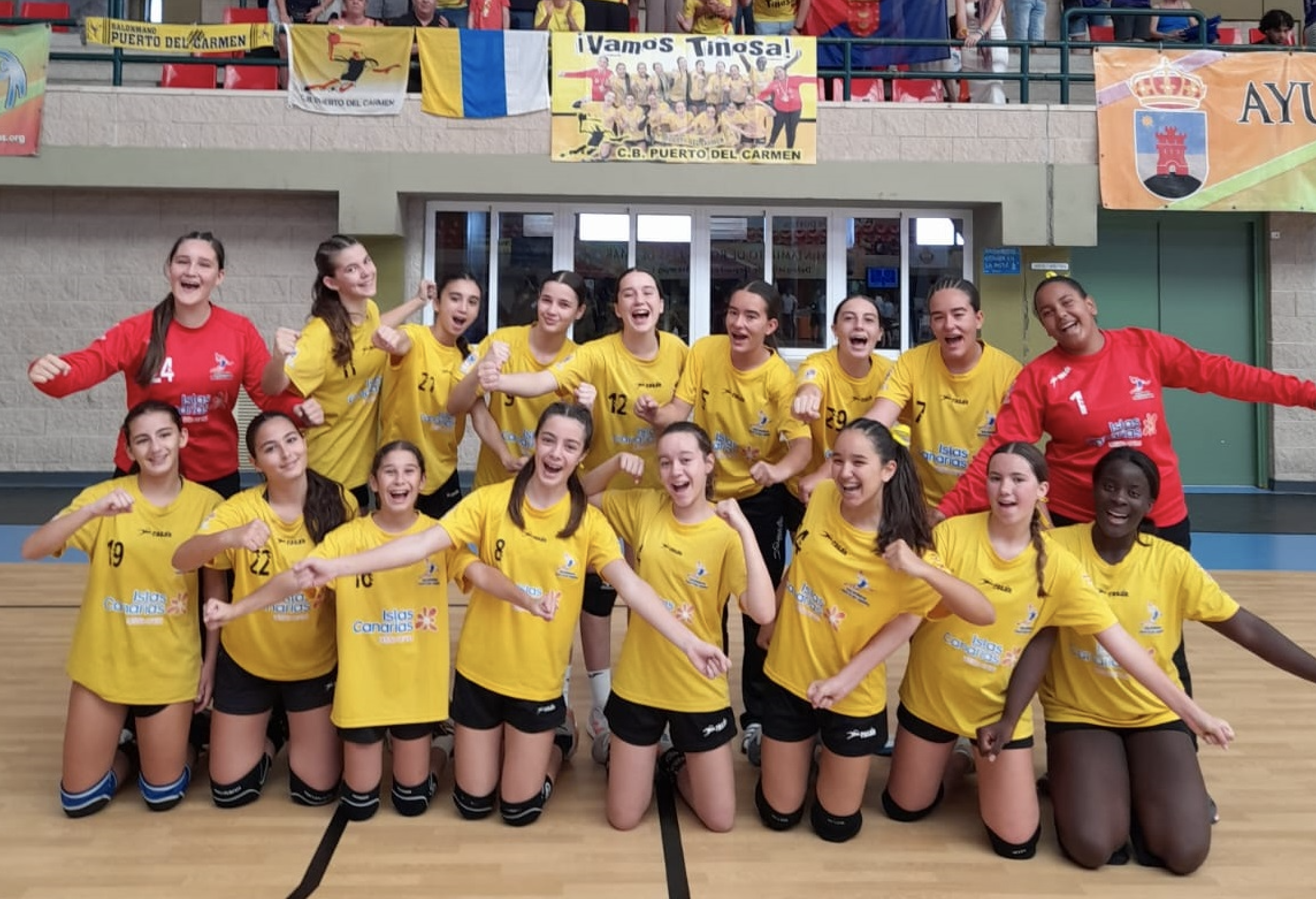 Las infantiles del Puerto del Carmen son el mejor cuarto equipo de España