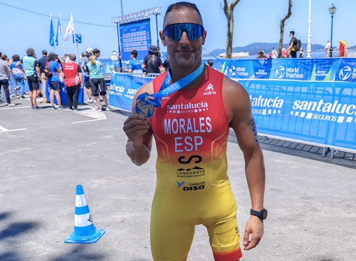 Lionel Morales en la Copa Mundo en Vigo