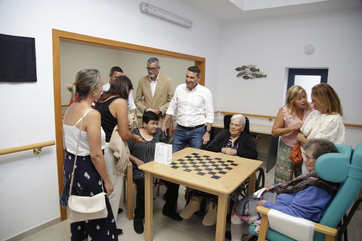 Inauguración de los proyectos en la Residencia de respiro Familiar de la Graciosa