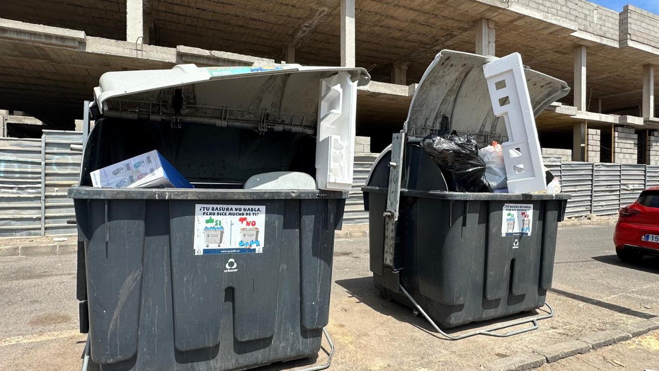 Contenedores en Arrecife de Urbaser