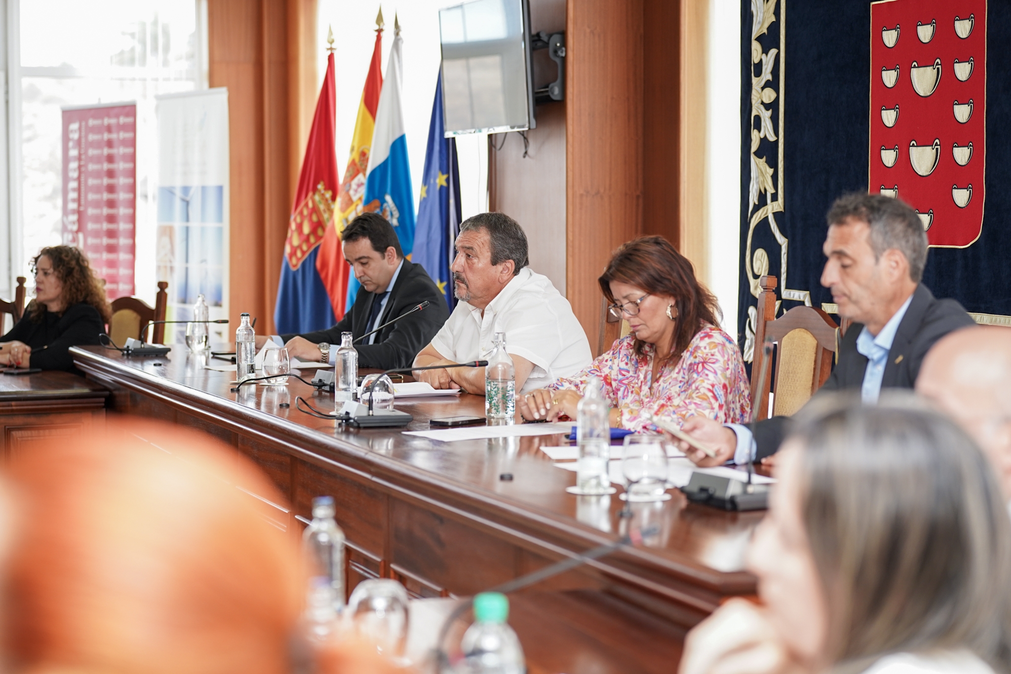 Reunión de los Ayuntamientos con la Comunidad Energética de Lanzarote