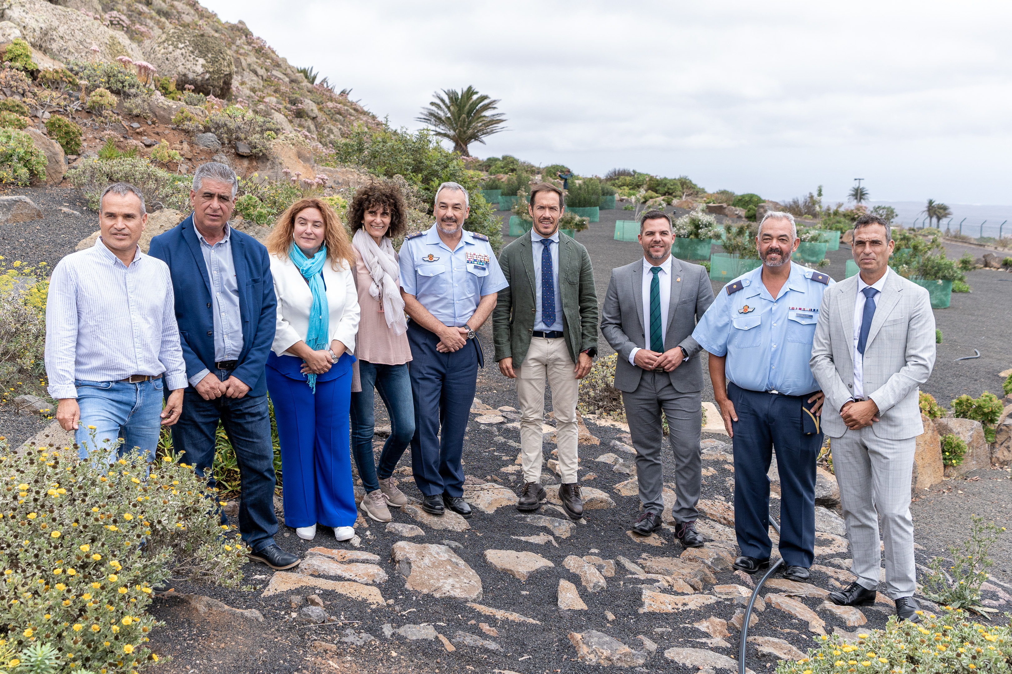 Transición Ecológica avanza en la restauración de las cumbres de Famara