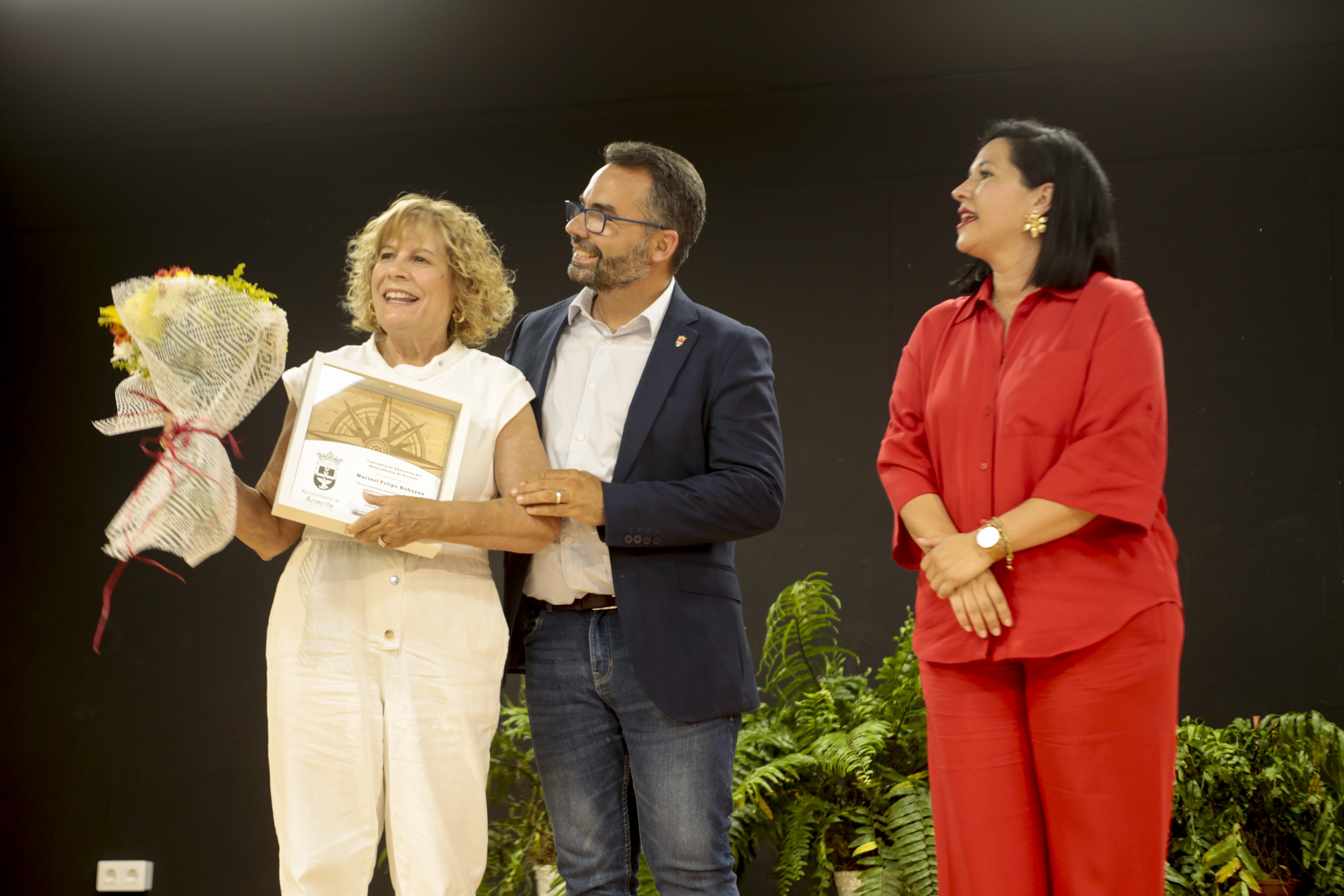 Homenaje a las directoras que se jubilan este año. Fotos: Juan Mateos.