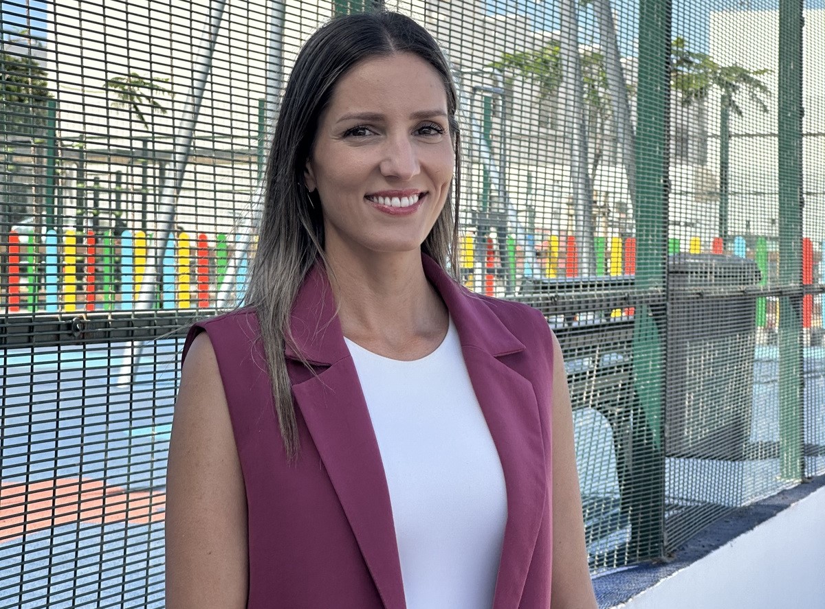 Sheila Guillén de Nueva Canarias en el parque de Argana Alta