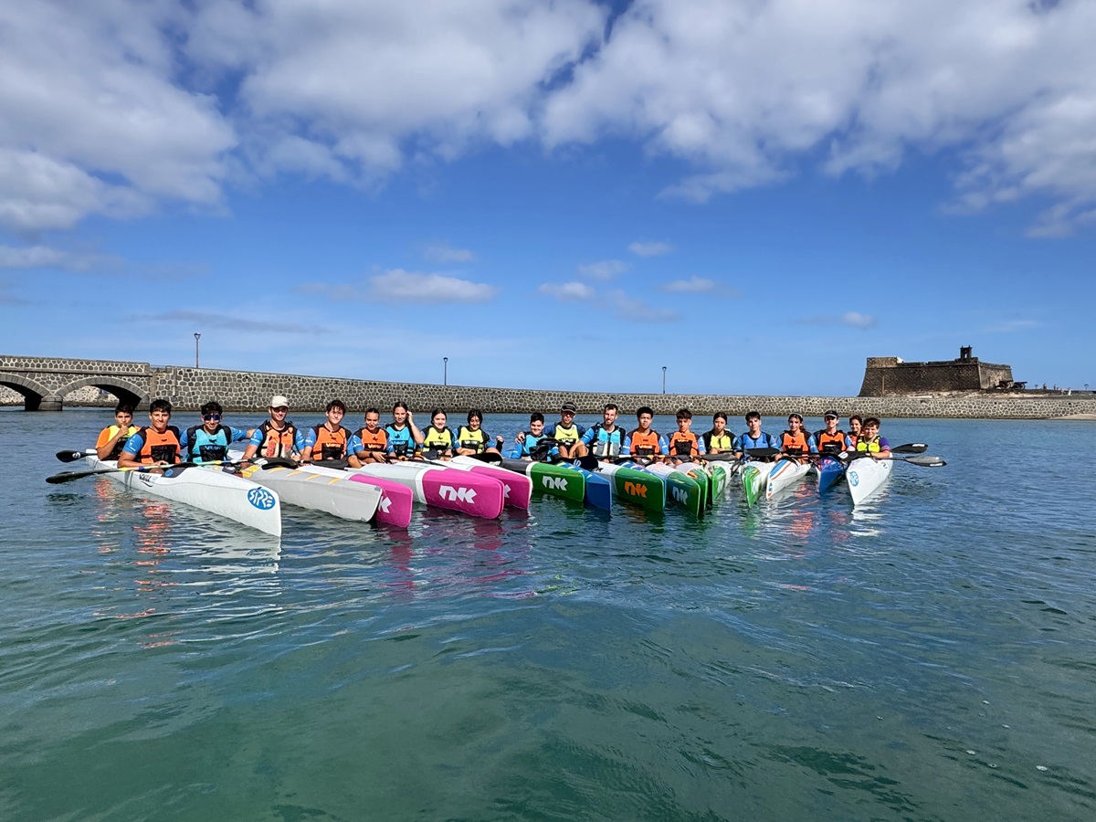 Imagen de archivo del Club de Piragüsimo Marlines de Lanzarote